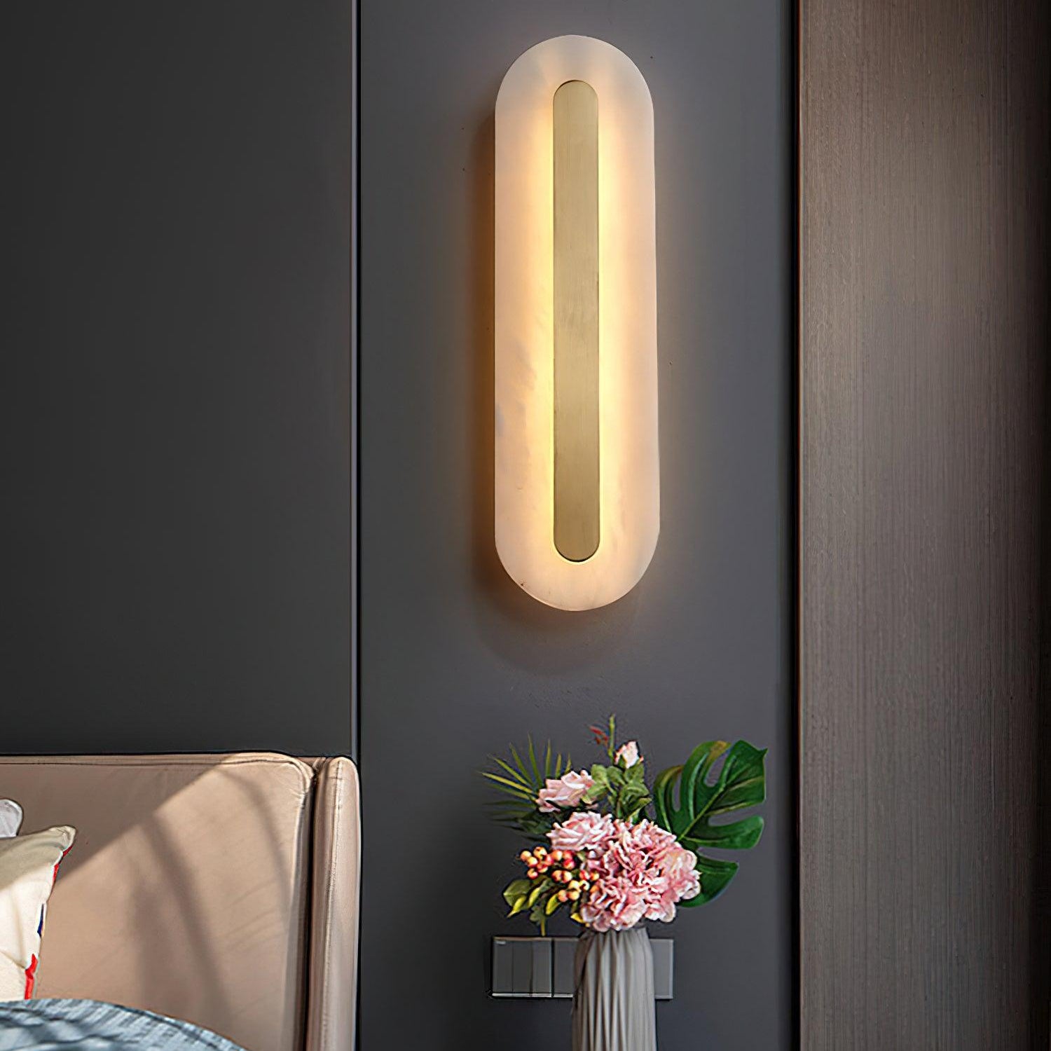 Selvia Alabaster Wall Light - Letslighting