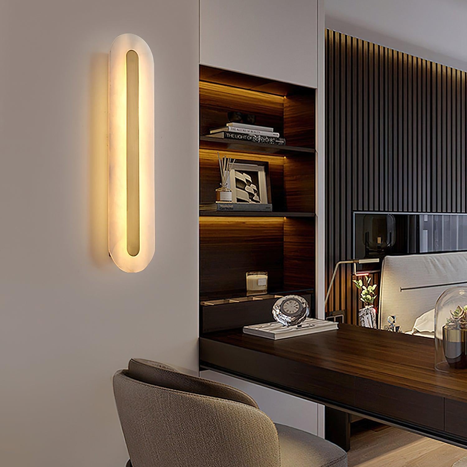 Selvia Alabaster Wall Light - Letslighting