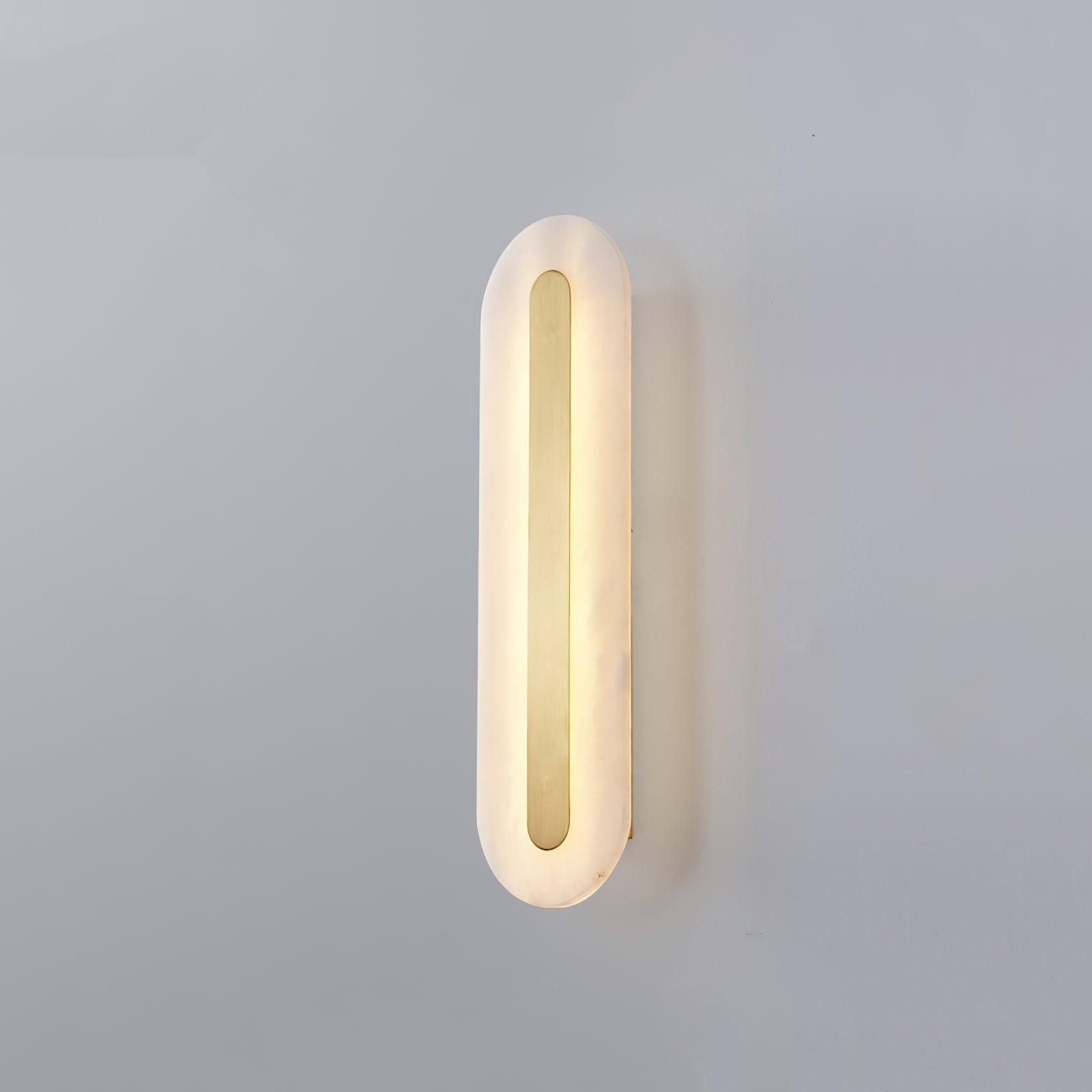 Kristy Alabaster Rounded Wall Lamp - Letslighting