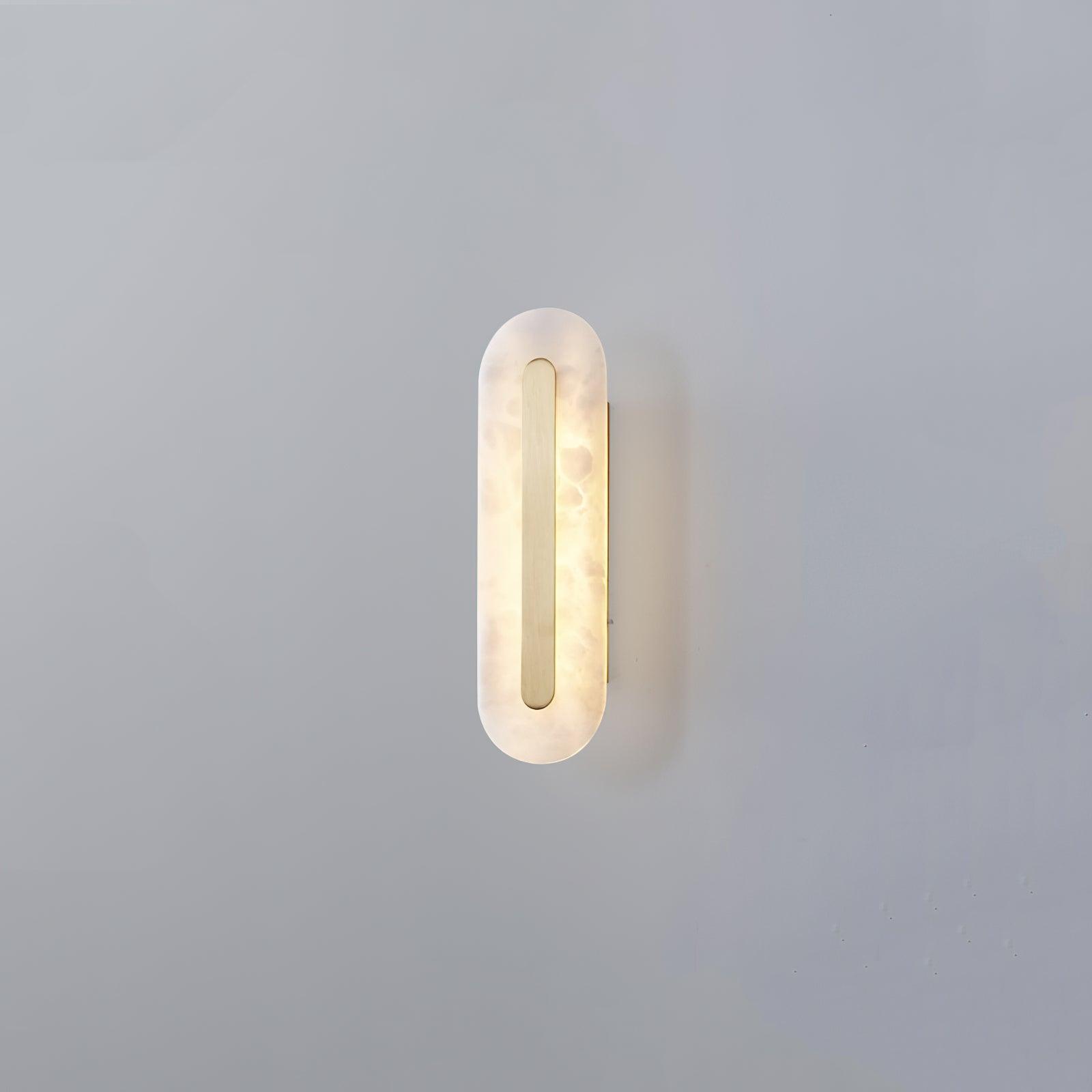 Kristy Alabaster Rounded Wall Lamp - Letslighting