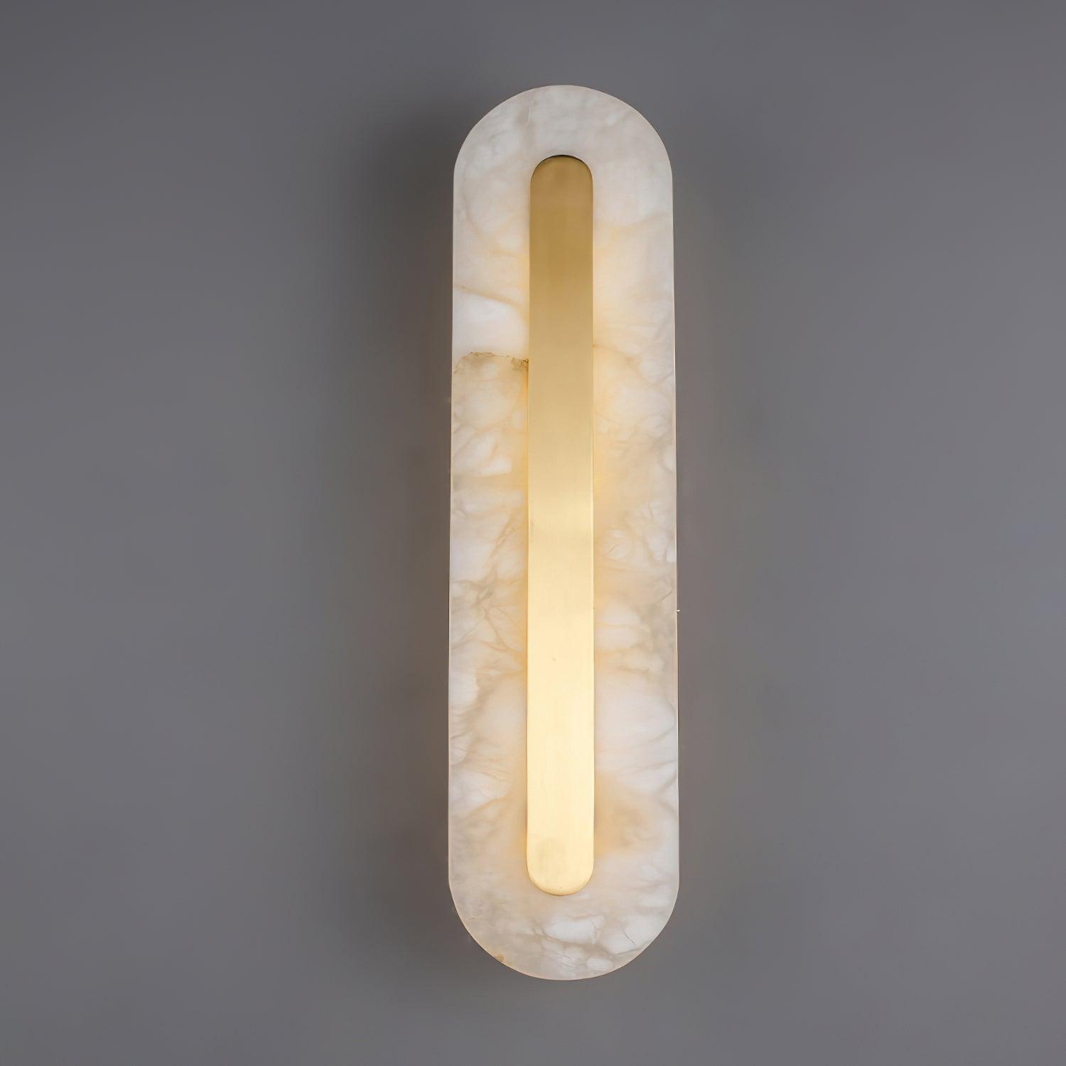 Kristy Alabaster Rounded Wall Lamp - Letslighting