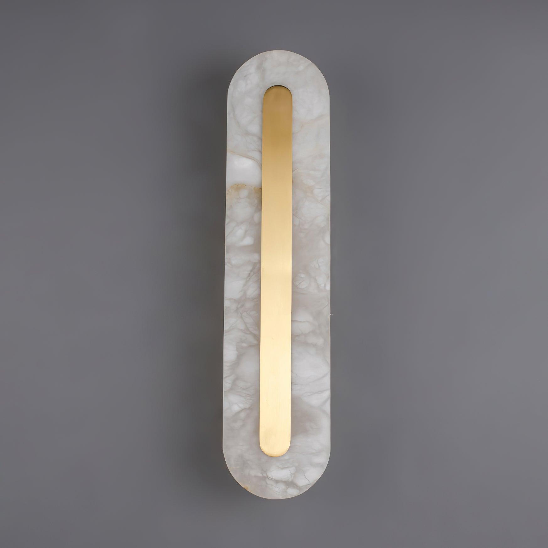 Kristy Alabaster Rounded Wall Lamp - Letslighting