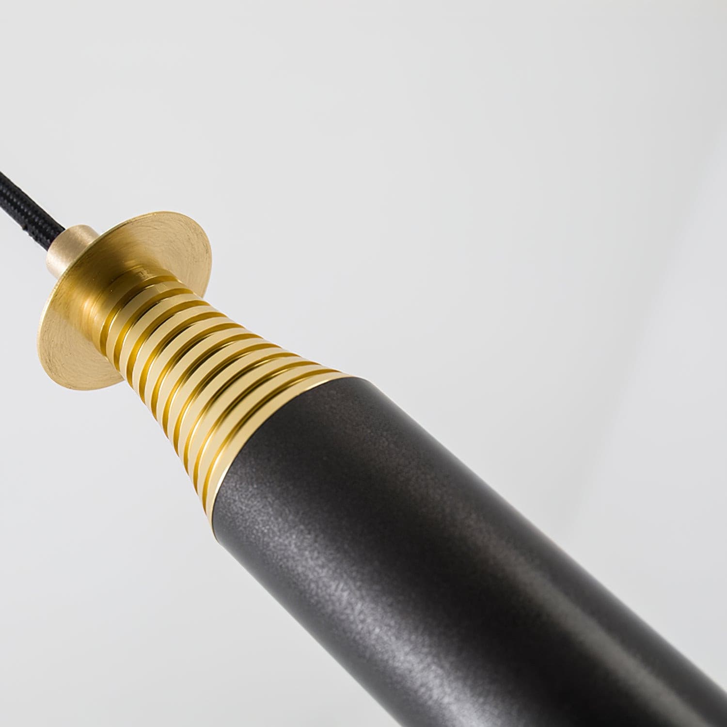 Alabaster Pendant Lamp Ribbed Cylinder - Letslighting