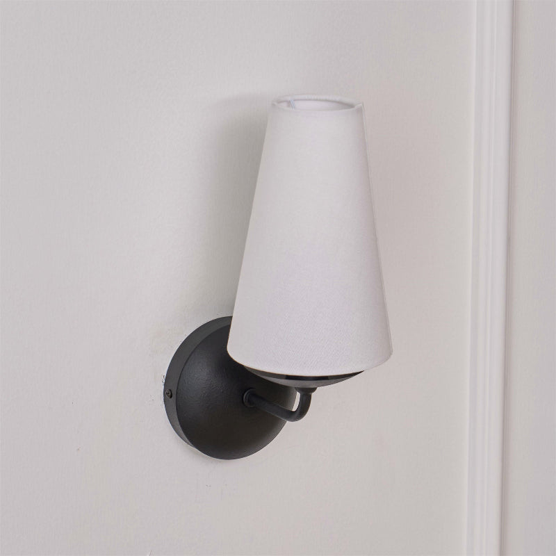 Avraee Modern Minimalist Brass Fabric Wall Lamp - Letslighting