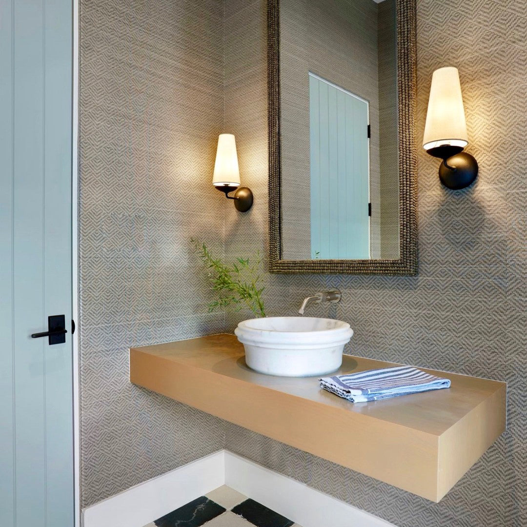 Avraee Modern Minimalist Brass Fabric Wall Lamp - Letslighting