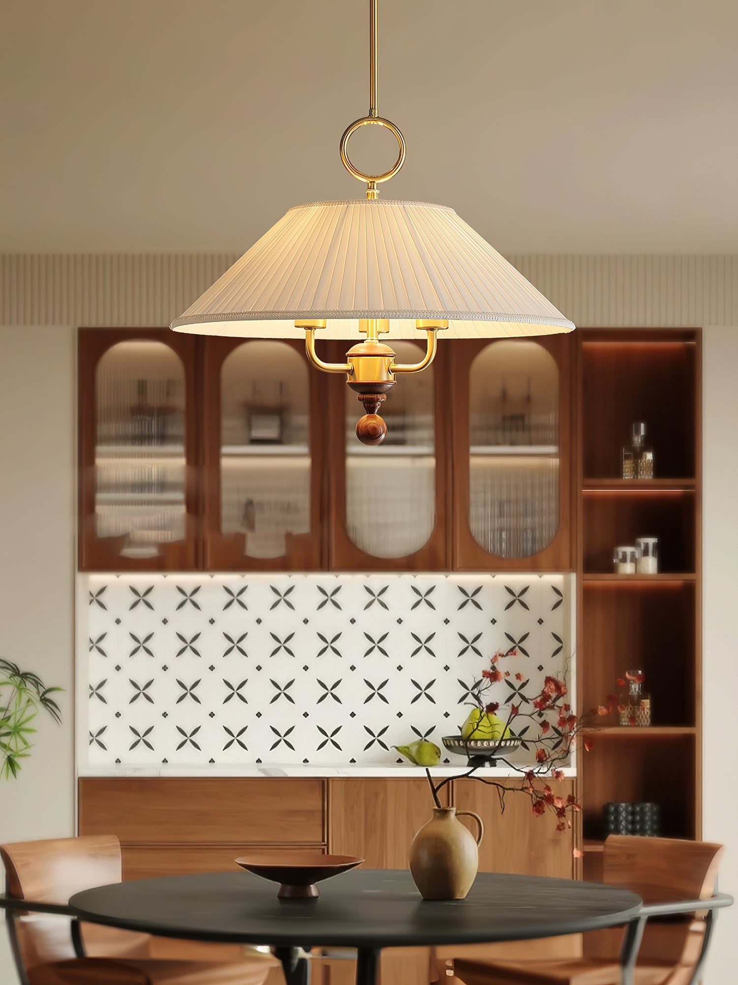 Marcellia Pleated Pendant Light - Letslighting