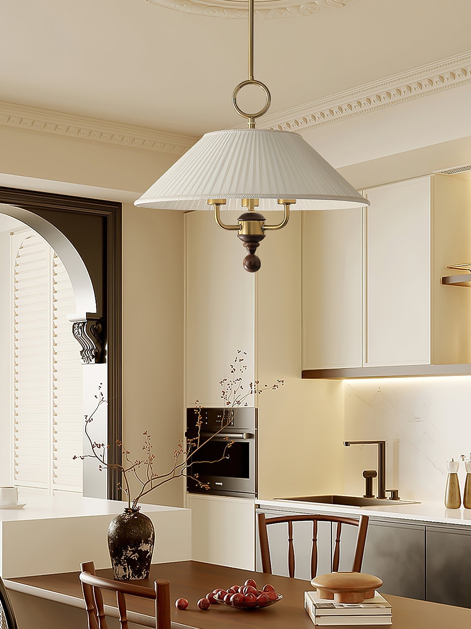 Marcellia Pleated Pendant Light - Letslighting