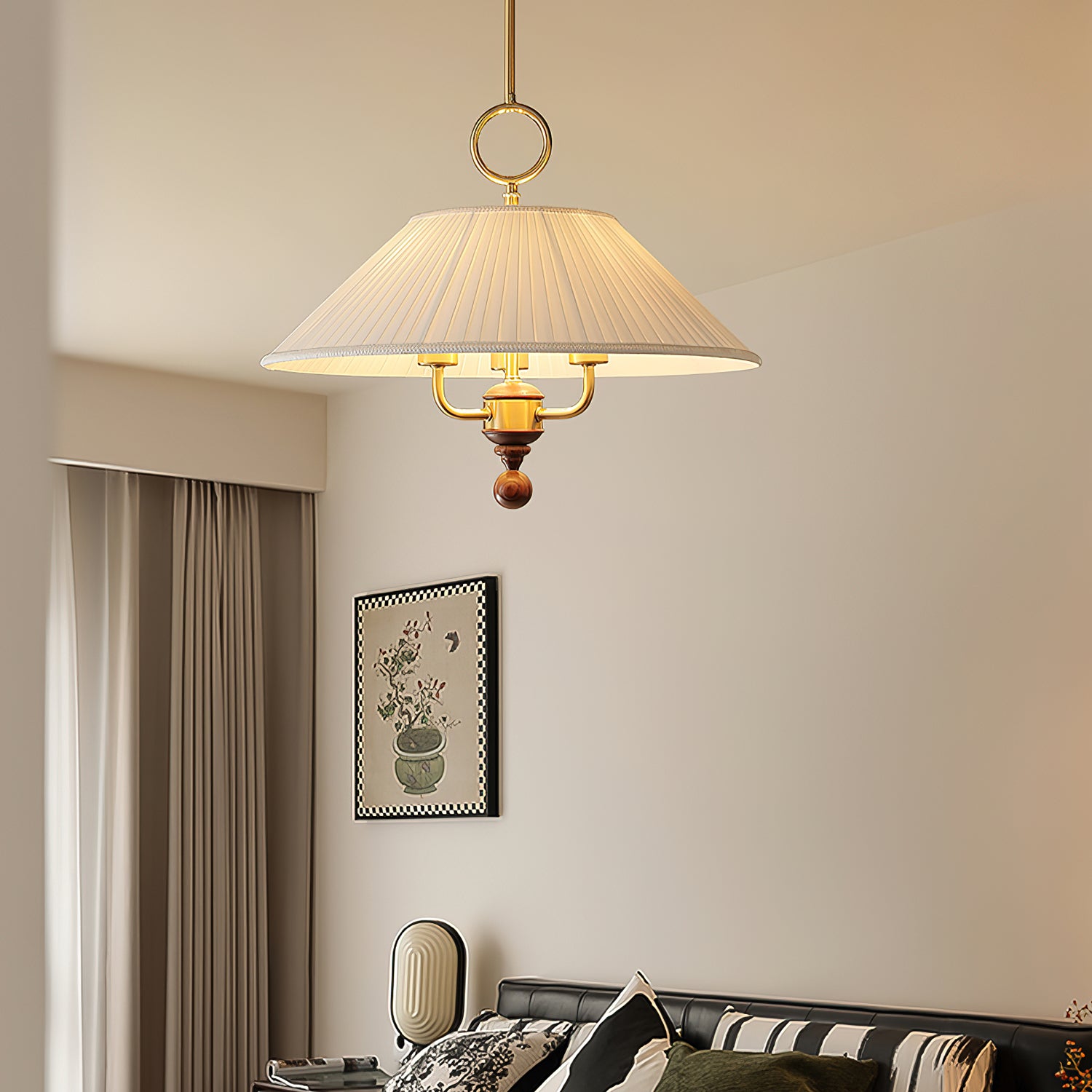 Marcellia Pleated Pendant Light - Letslighting