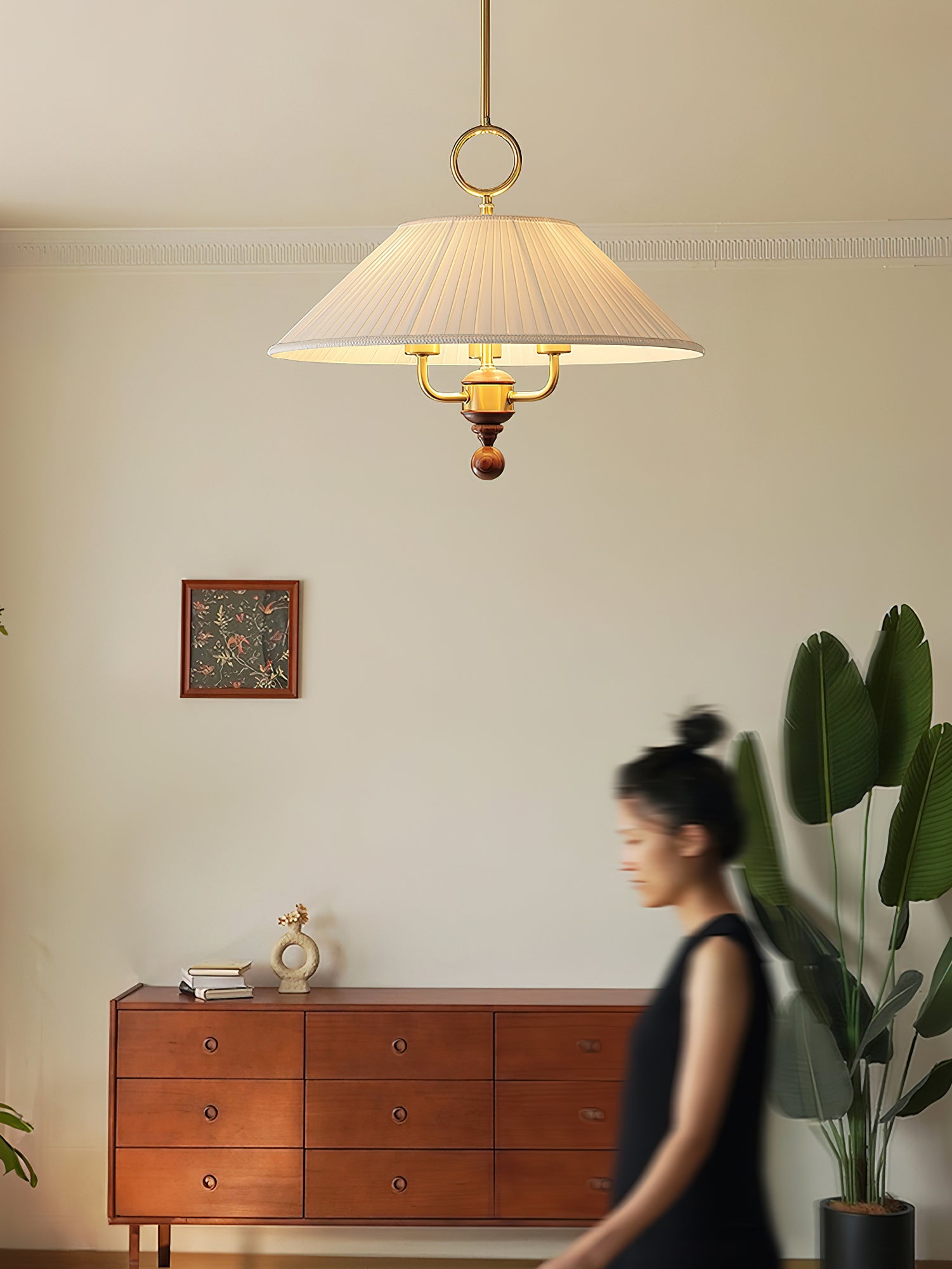 Marcellia Pleated Pendant Light - Letslighting