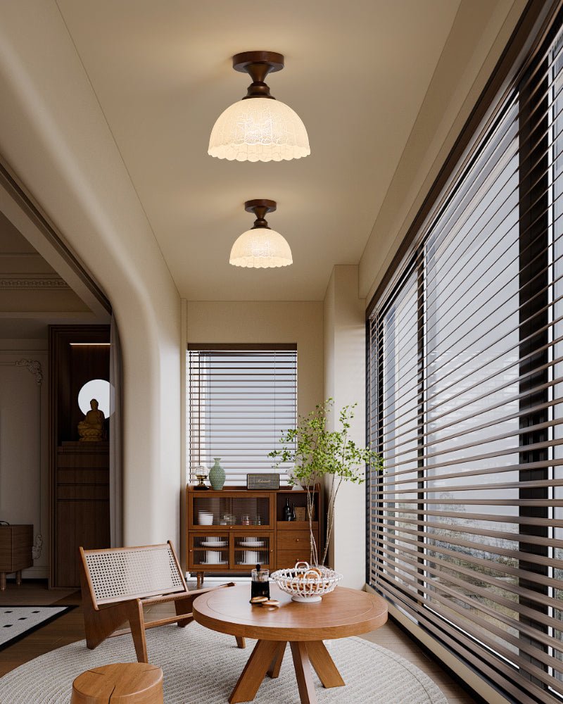 Alveneth Premium Nordic Art Glass Ceiling Lamp - Letslighting