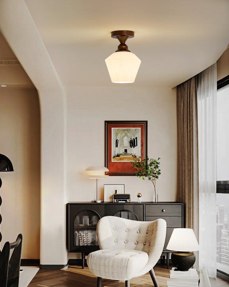 Alveneth Premium Nordic Art Glass Ceiling Lamp - Letslighting