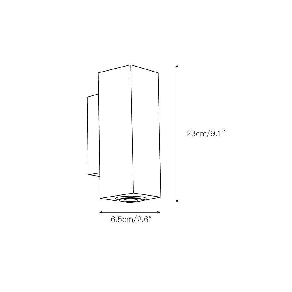 Uvineth Modern Minimalist Travertine Wall Lamp - Letslighting