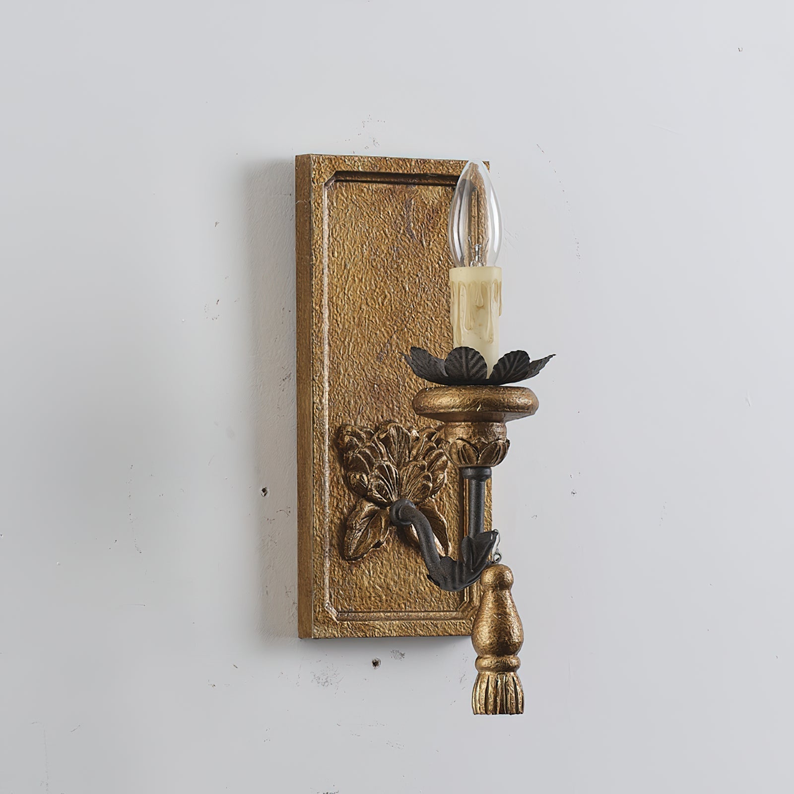 Lydorira Vintage Premium Elegance Wood Wall Lamp - Letslighting