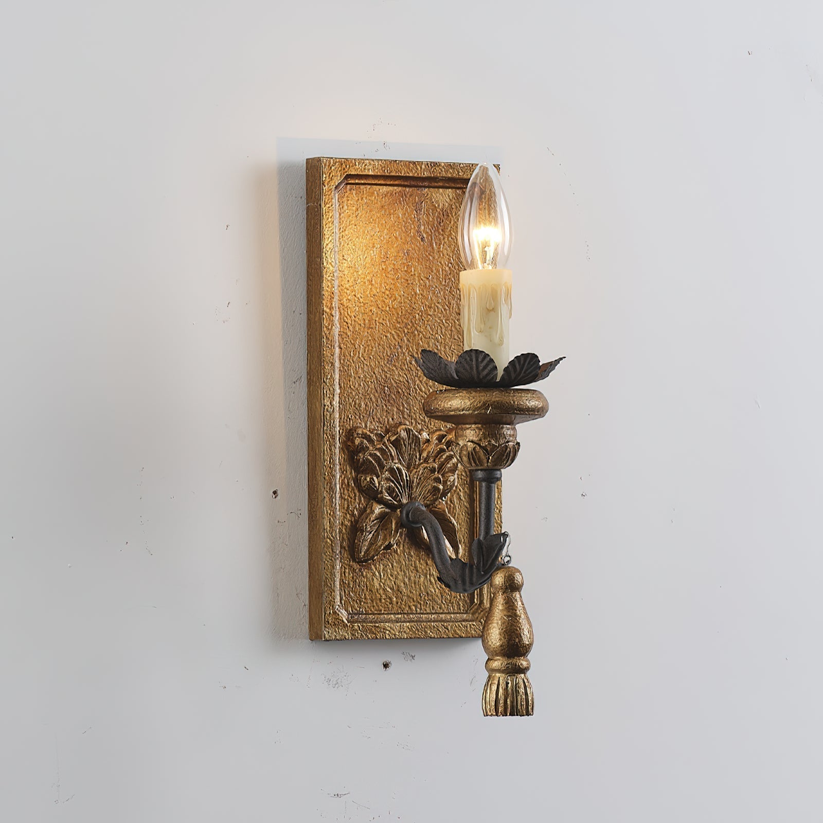 Lydorira Vintage Premium Elegance Wood Wall Lamp - Letslighting