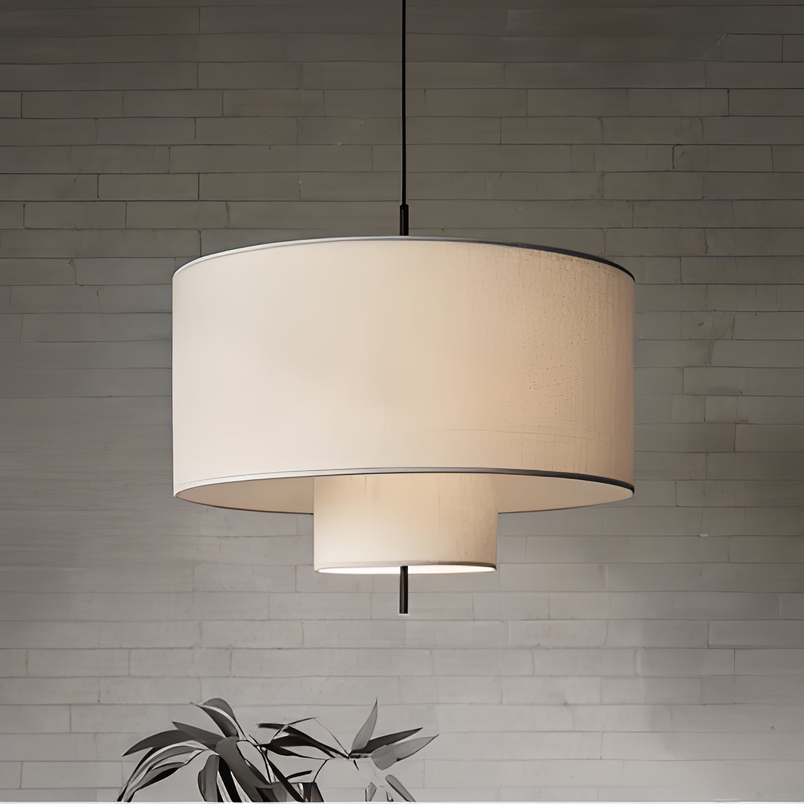 Ulphaa Modern Minimalist Fabric Pendant Lamp - Letslighting