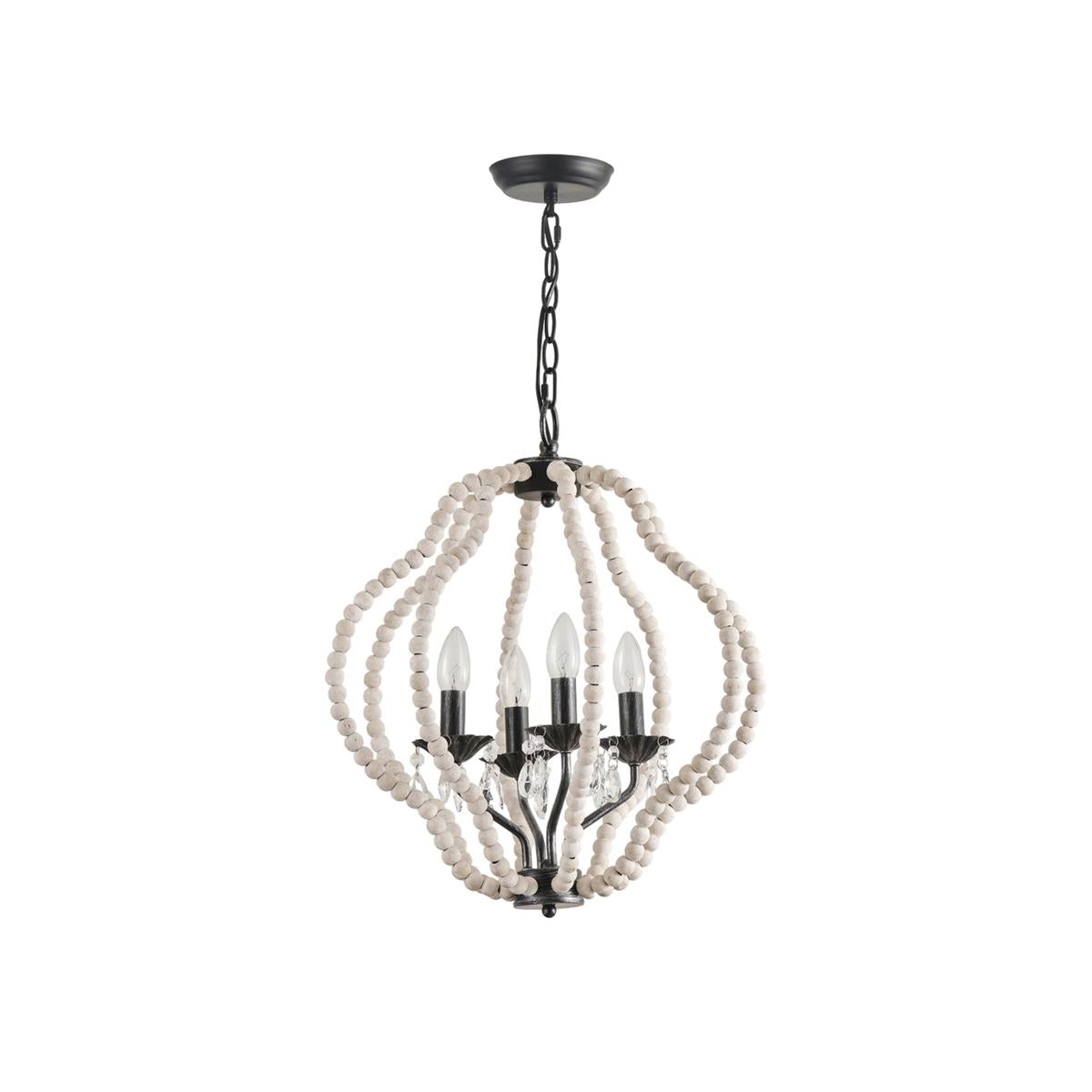 Ulthaara Individual Creativity Wood Crystal Chandelier - Letslighting