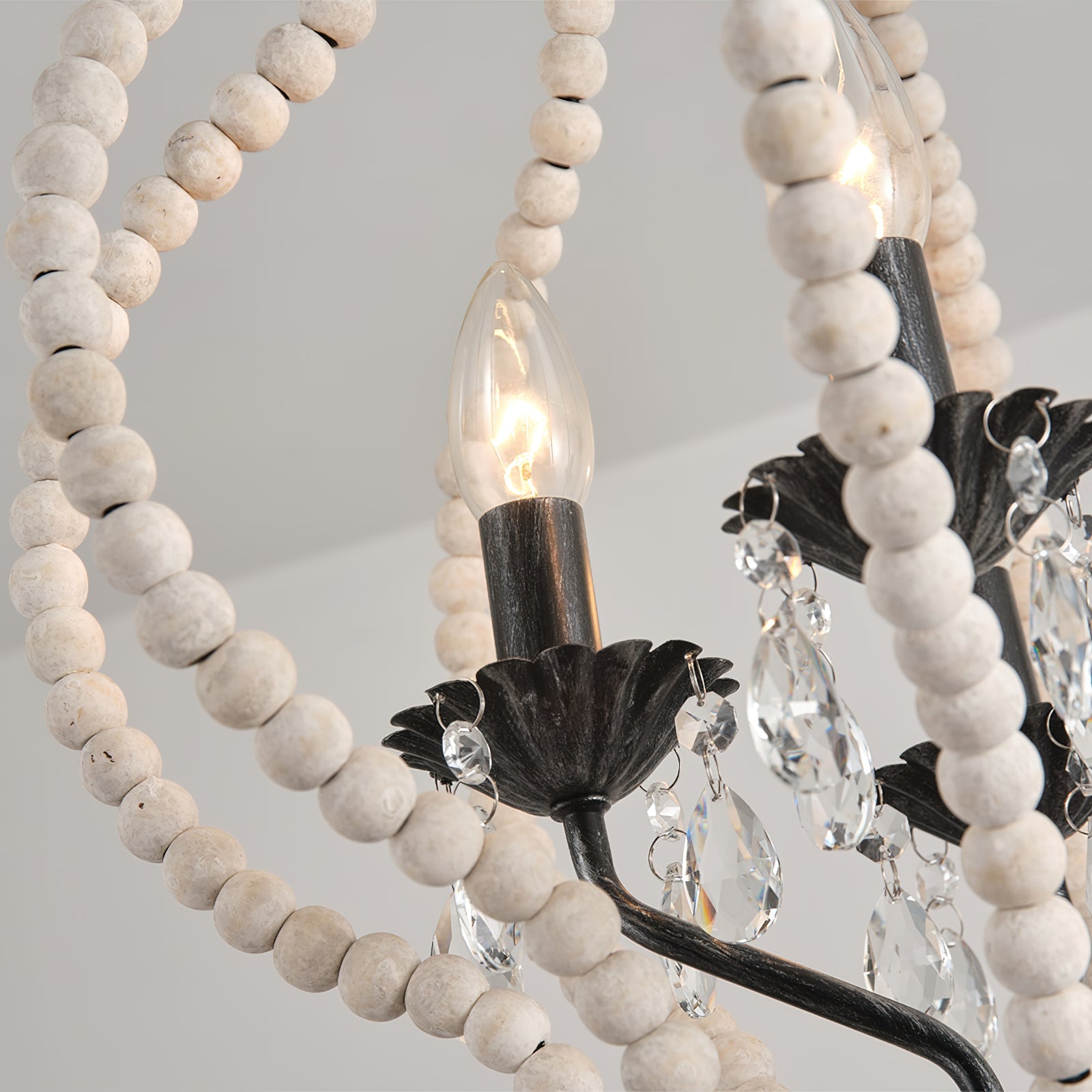 Ulthaara Individual Creativity Wood Crystal Chandelier - Letslighting