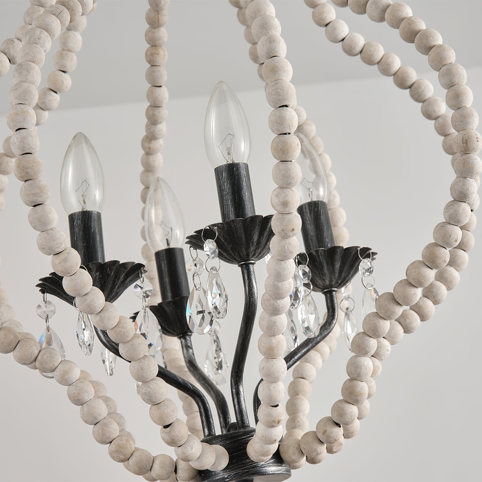 Ulthaara Individual Creativity Wood Crystal Chandelier - Letslighting