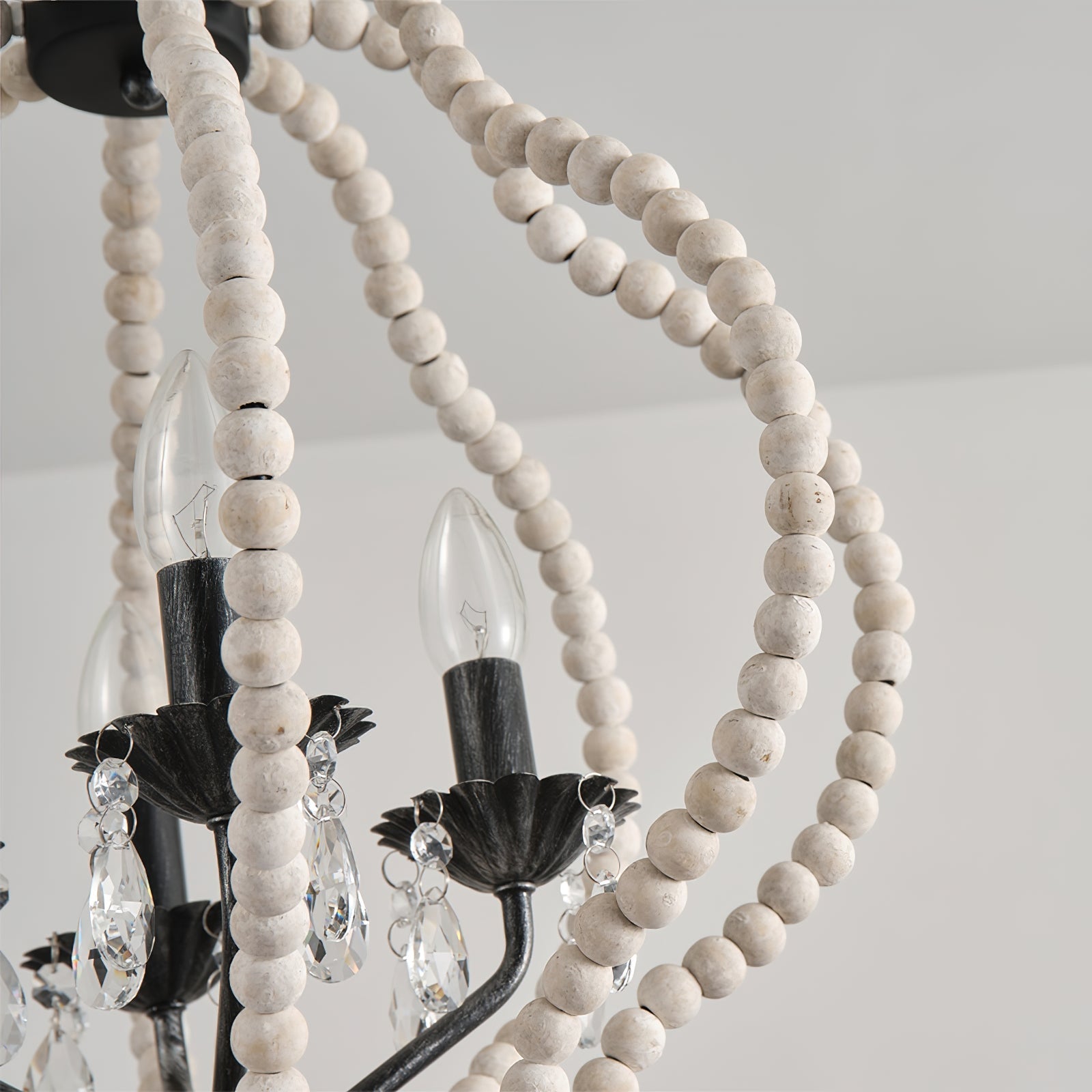 Ulthaara Individual Creativity Wood Crystal Chandelier - Letslighting