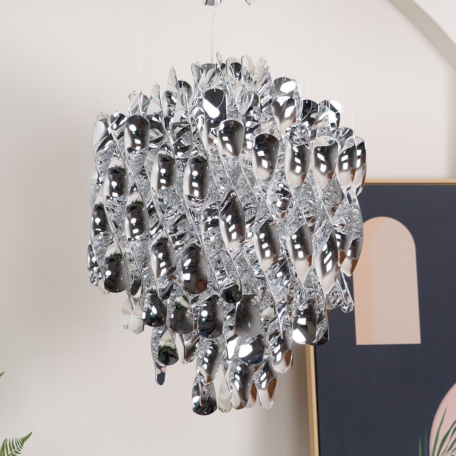 Isoran Luxe Acrylic Chandelier - Letslighting