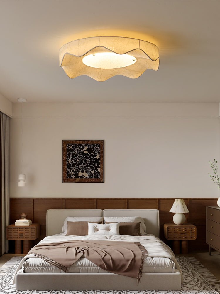 Arvele Premium Nordic Art Fabric Ceiling Light - Letslighting