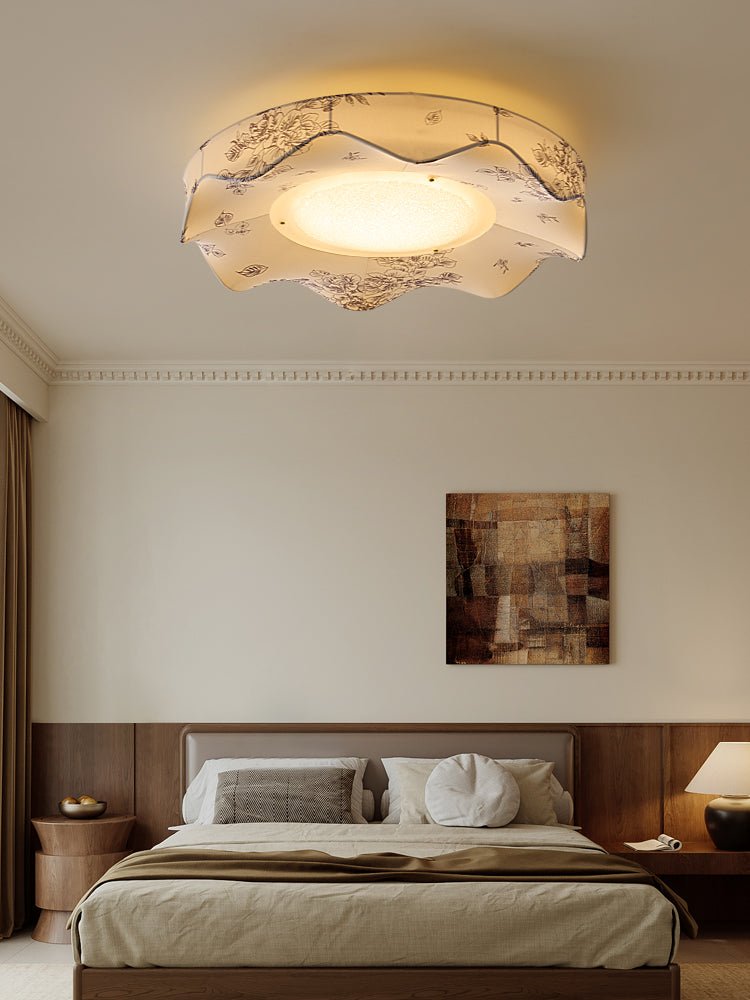 Arvele Premium Nordic Art Fabric Ceiling Light - Letslighting