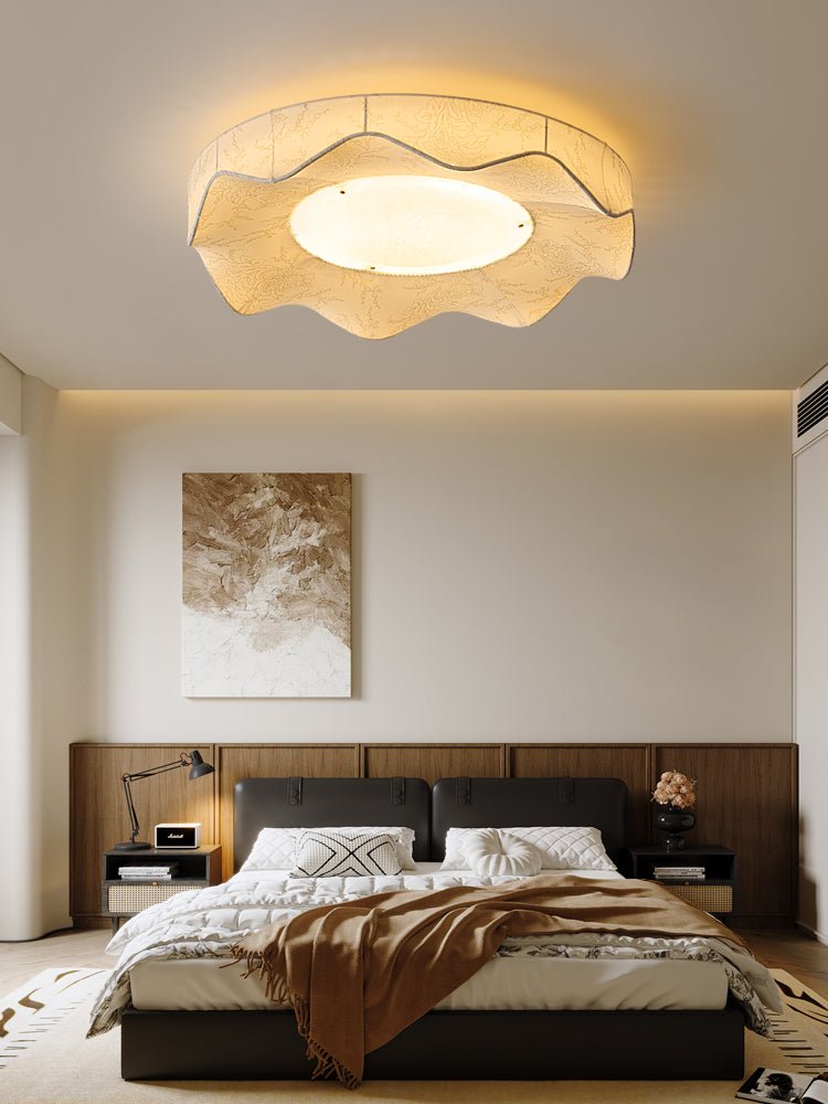 Arvele Premium Nordic Art Fabric Ceiling Light - Letslighting