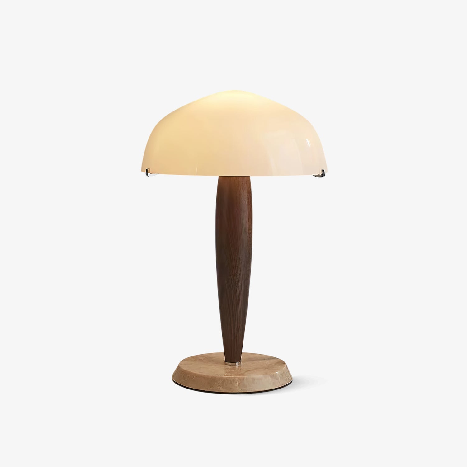 Marlo Modern Marble & Wood Table Lamp