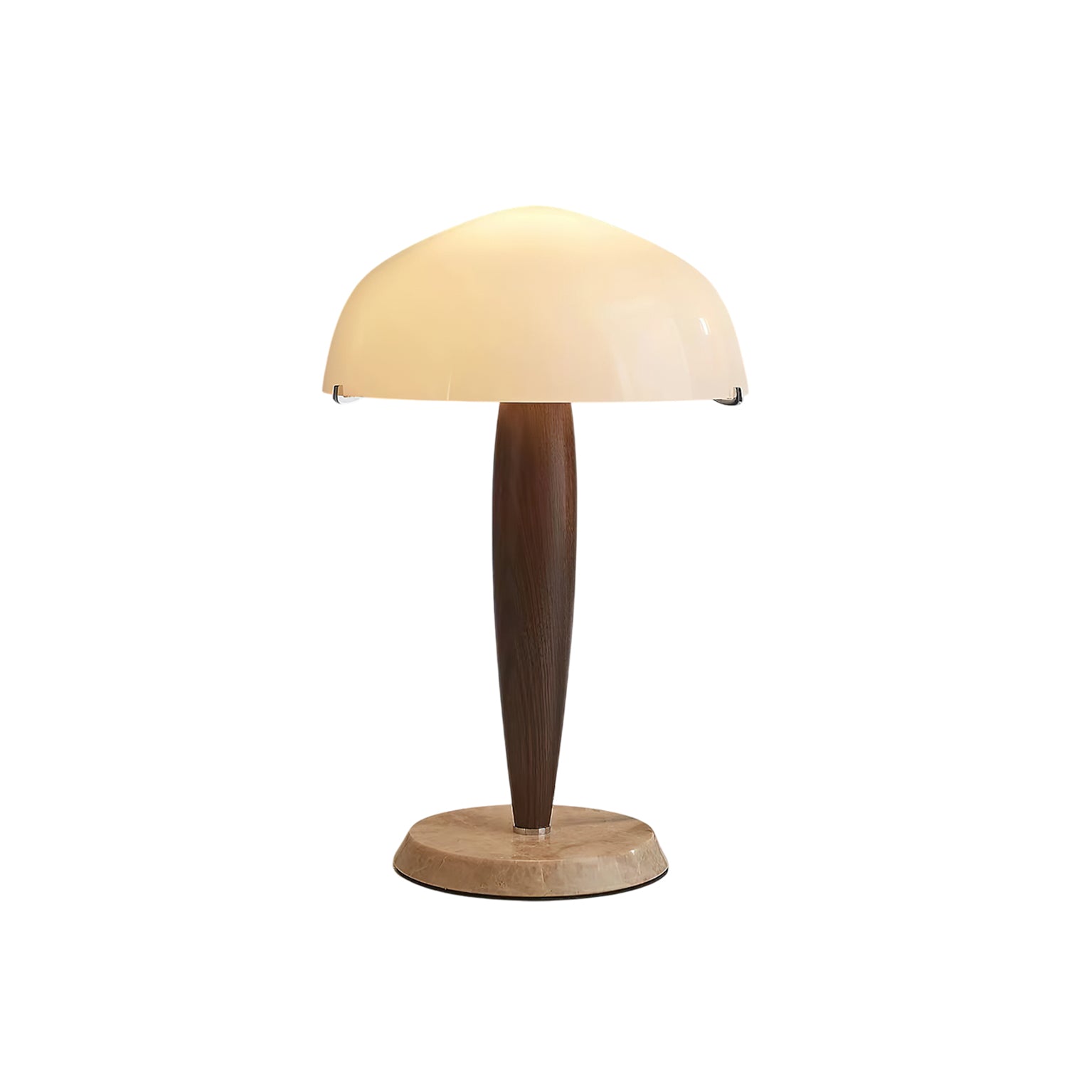 Marlo Modern Marble & Wood Table Lamp
