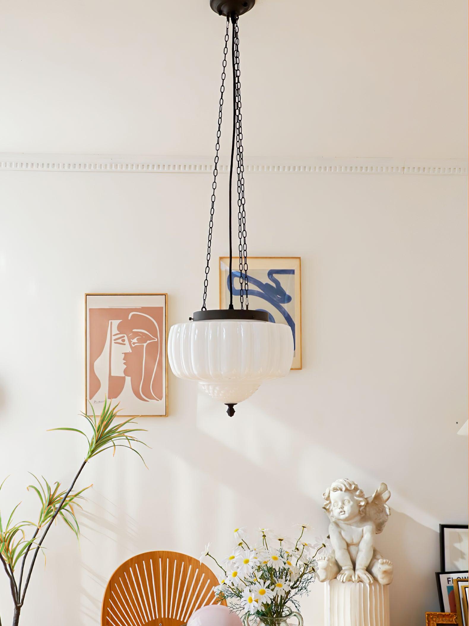 Yara Contemporary Glass Pendant Light - Letslighting