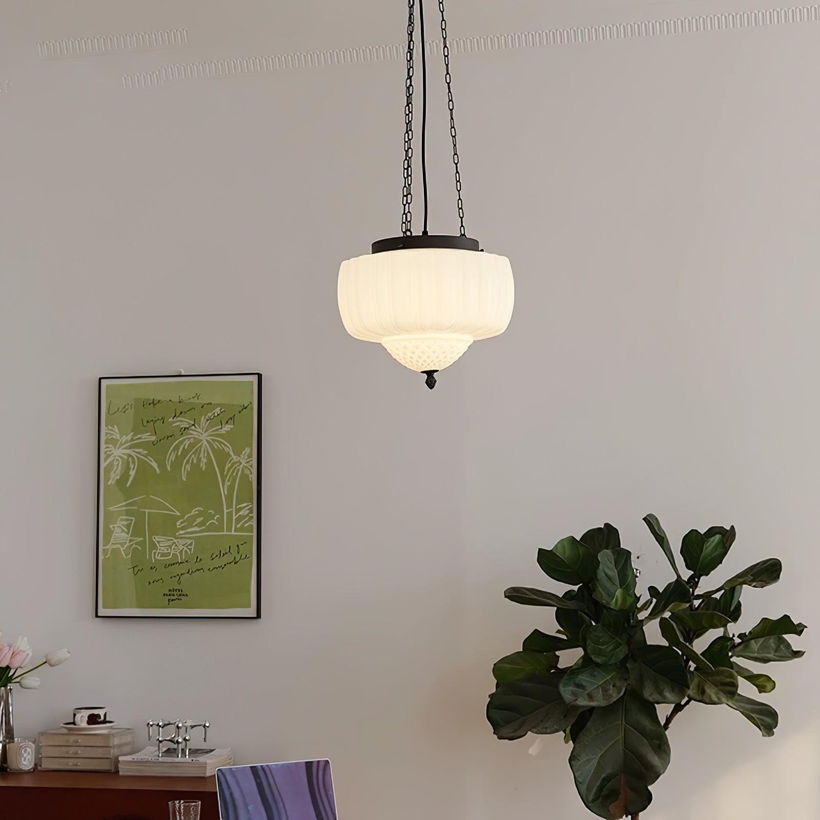 Yara Contemporary Glass Pendant Light - Letslighting