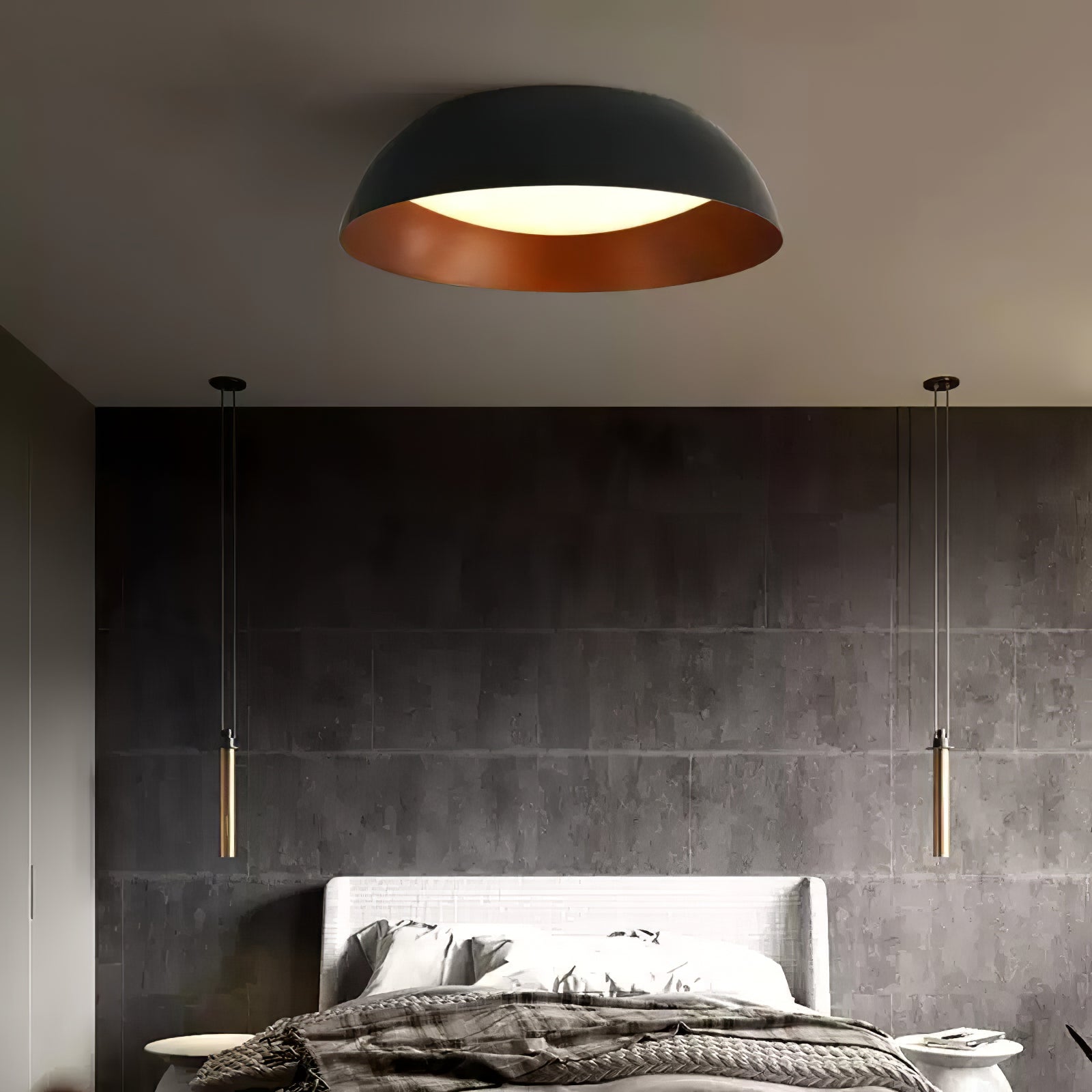 Cinoran Nordic Vintage Shadow Ceiling Lamp - Letslighting