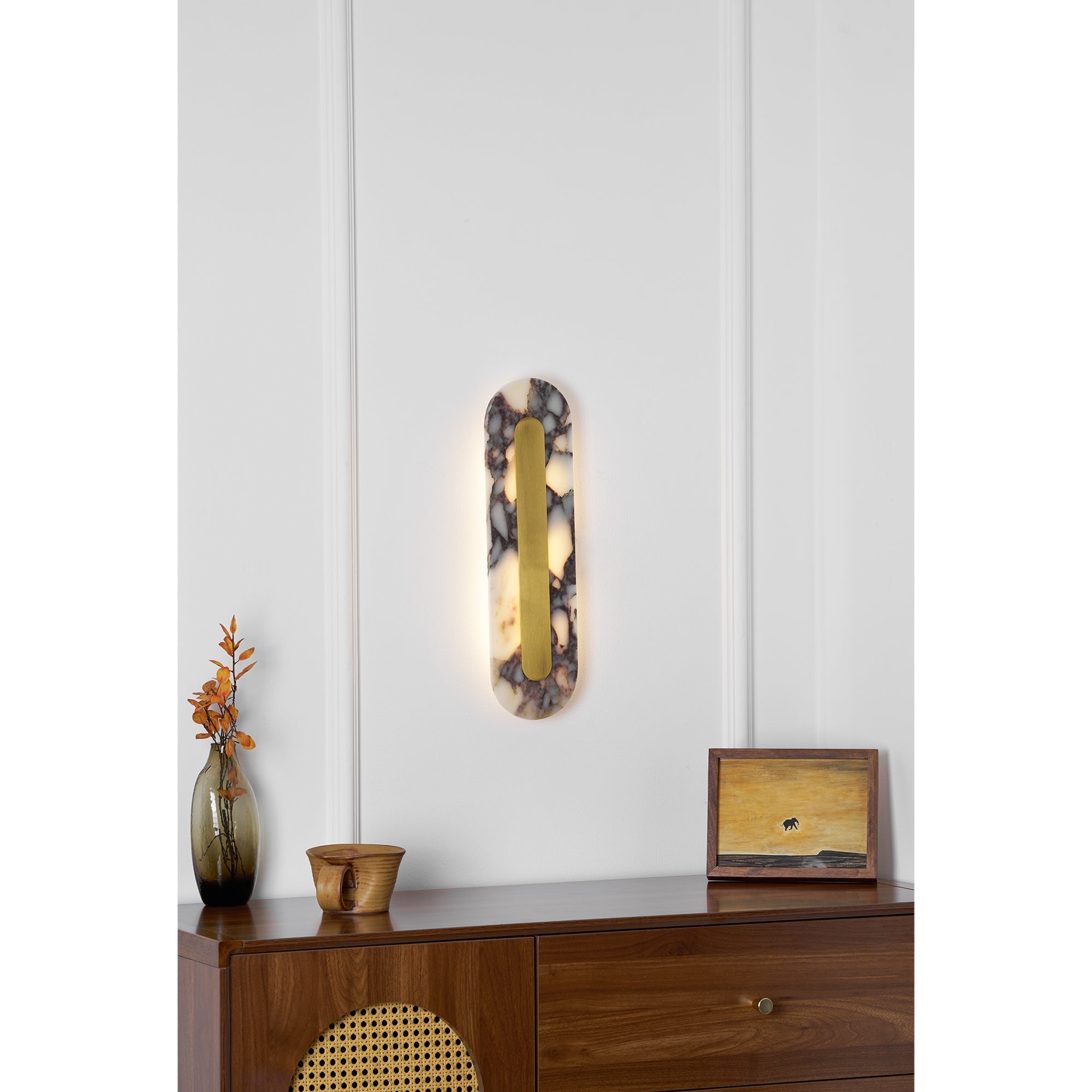 Marmo Modern Minimalist Marble Wall Lamp - Letslighting