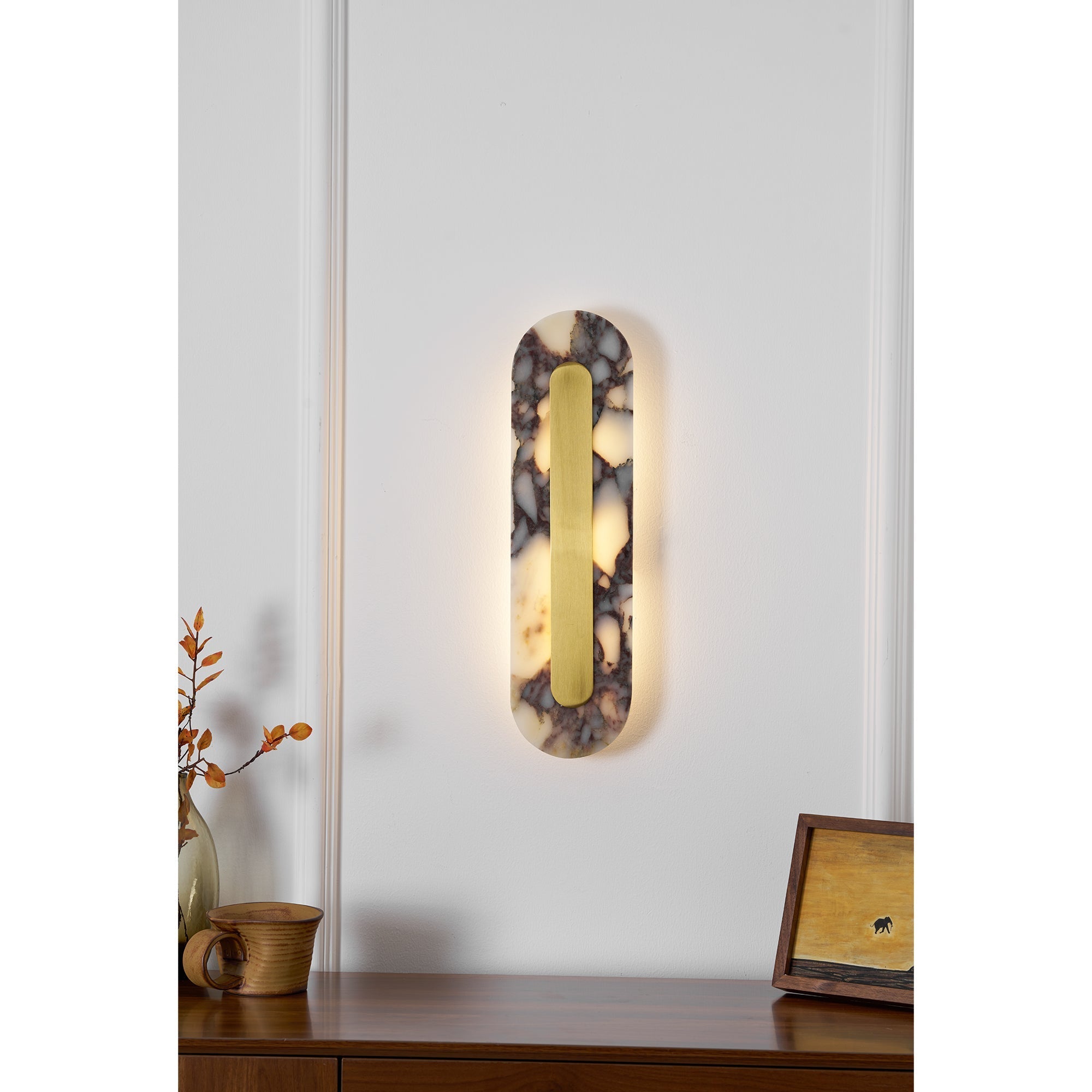 Marmo Modern Minimalist Marble Wall Lamp - Letslighting