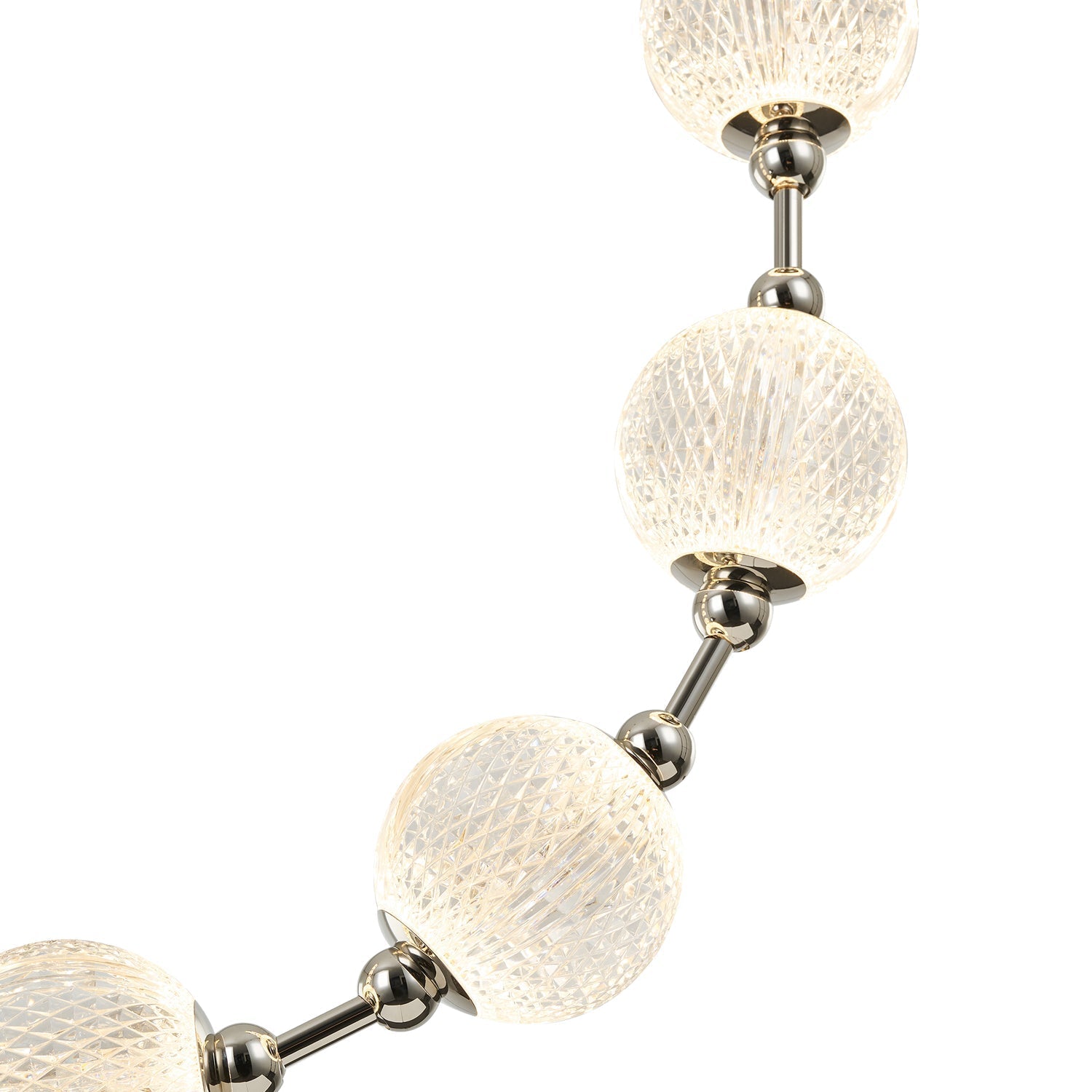 Myphais Modern Minimalist Beaded Plastic Chandelier - Letslighting
