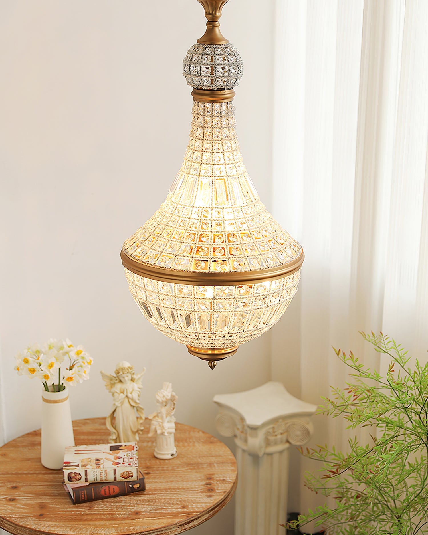 Auristella Crystal Chandelier - Letslighting
