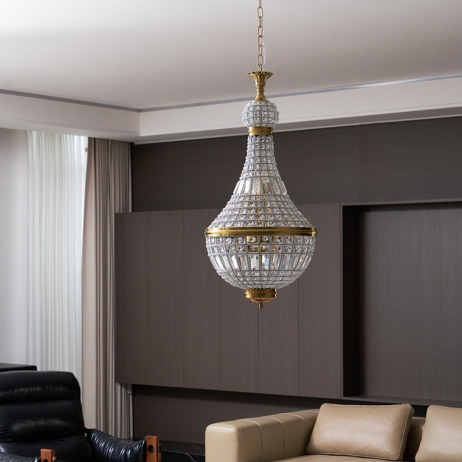 Auristella Crystal Chandelier - Letslighting