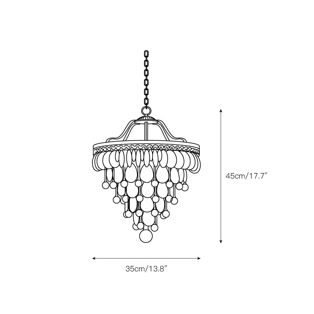 Blink Unique Inverted Pyramid Crystal Chandelier - Letslighting