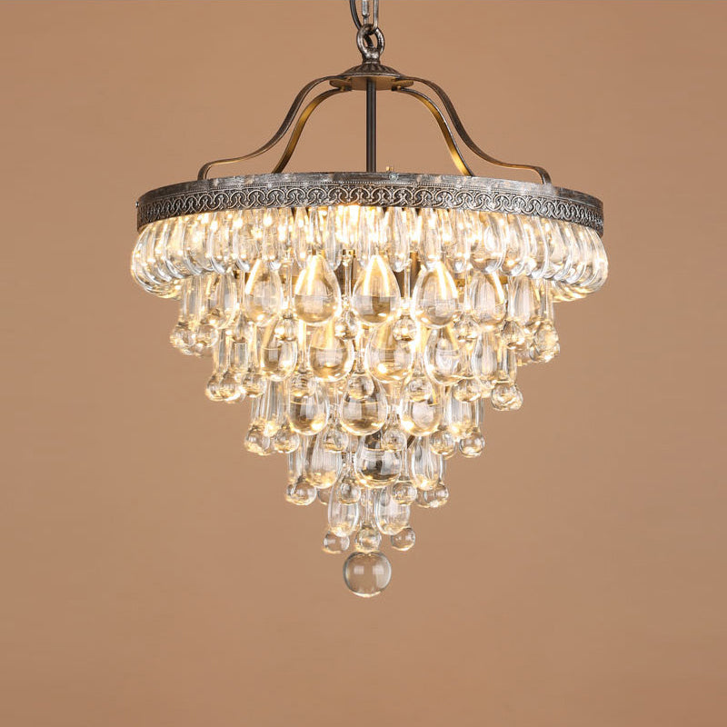 Blink Unique Inverted Pyramid Crystal Chandelier - Letslighting