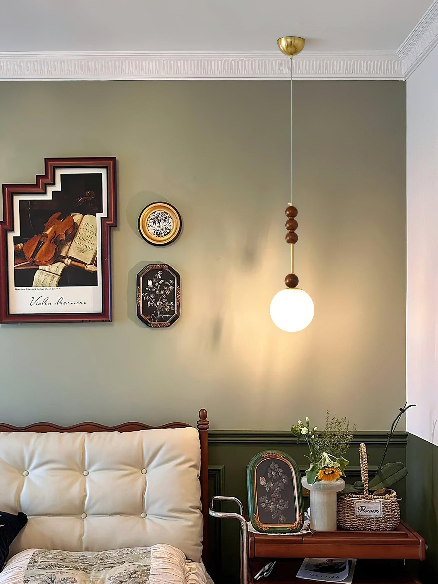 Vespean Wood Pendant Light - Letslighting