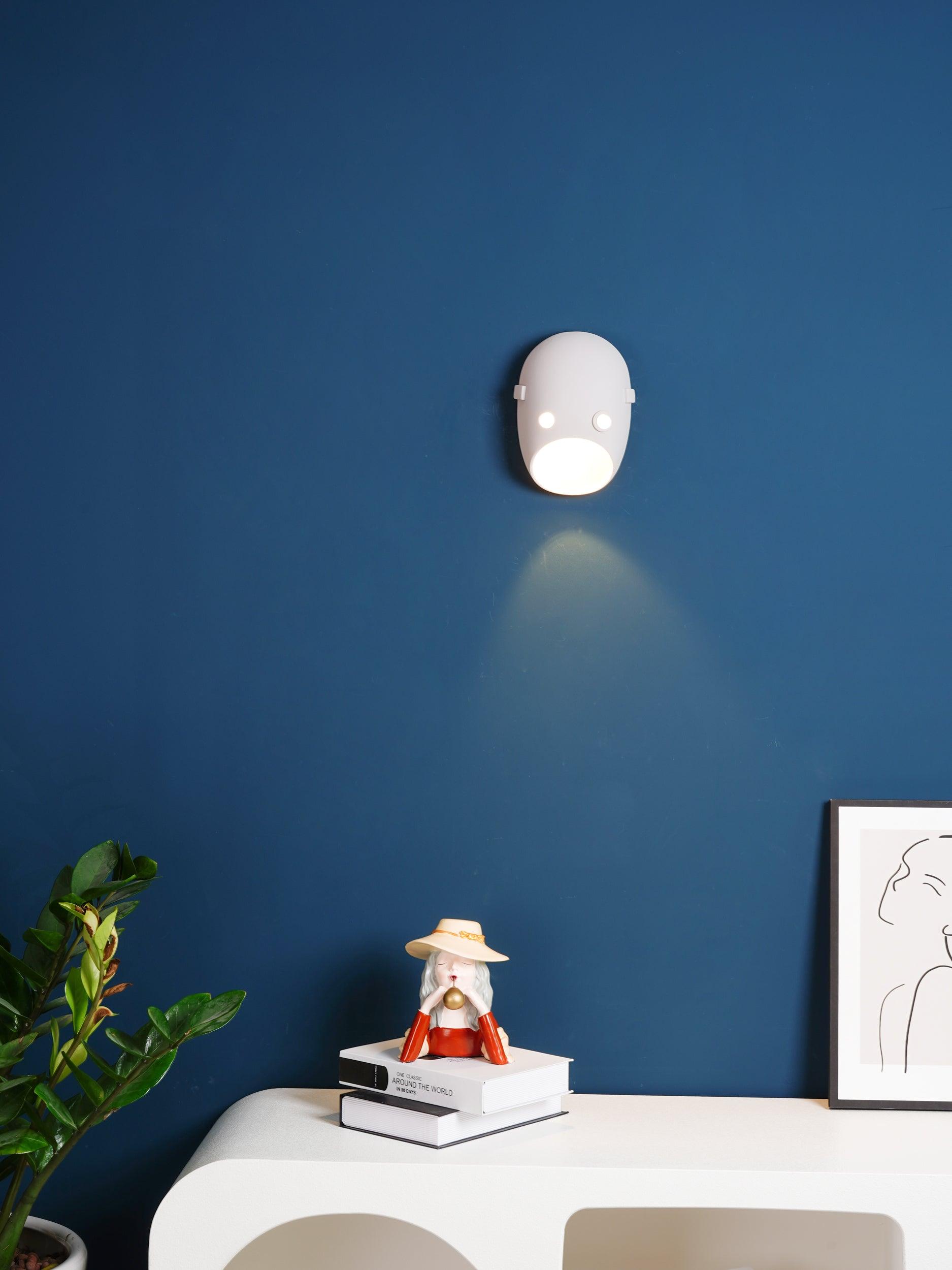 Mask Individual Creativity Resin Wall Light - Letslighting