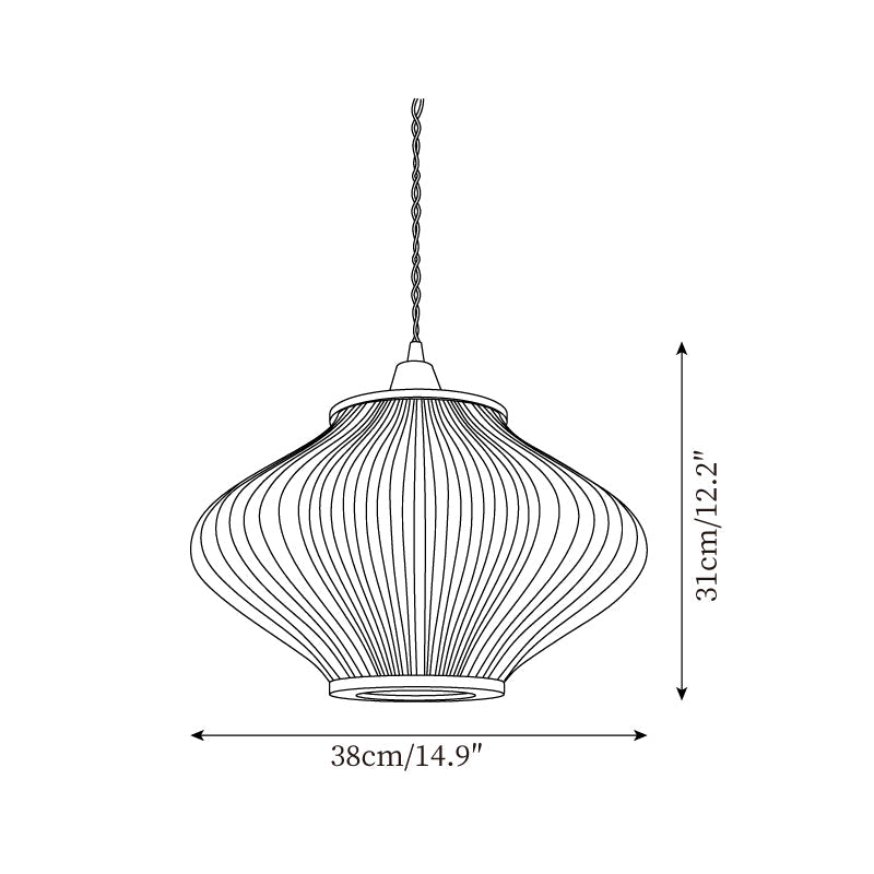 Hikari Pendant Light Oriental-inspired - Letslighting