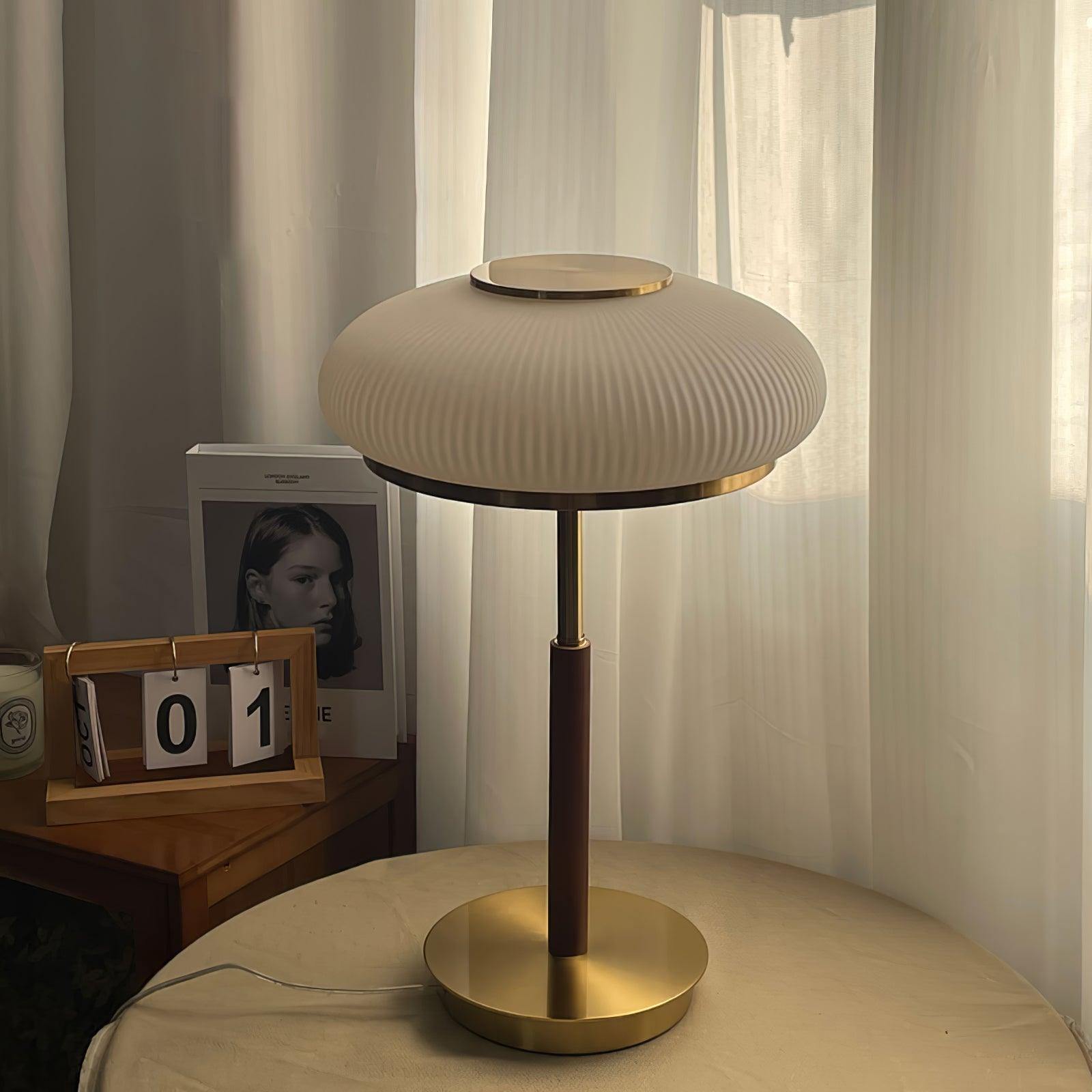 Glimmce Wood Table Lamp - Letslighting