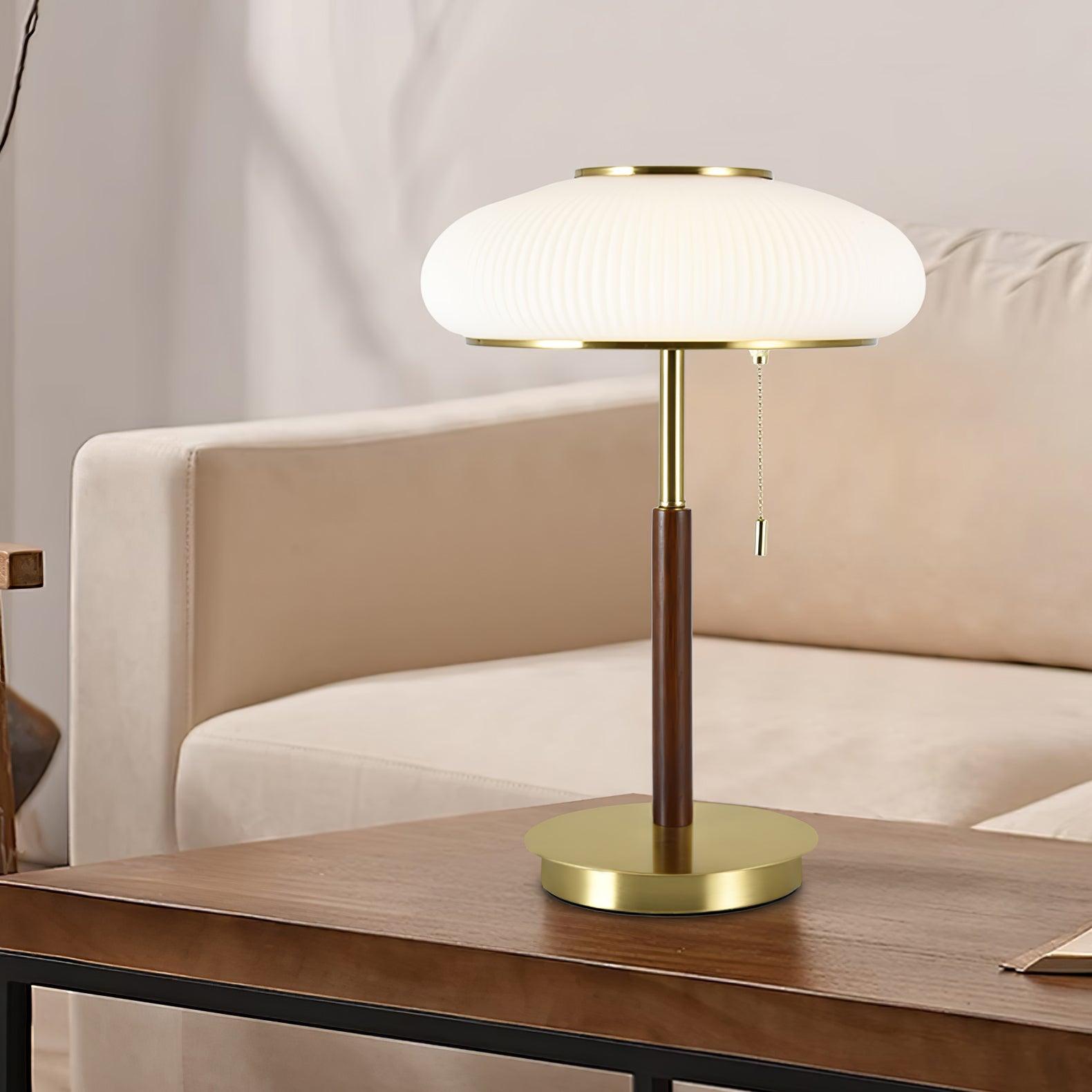 Glimmce Wood Table Lamp - Letslighting