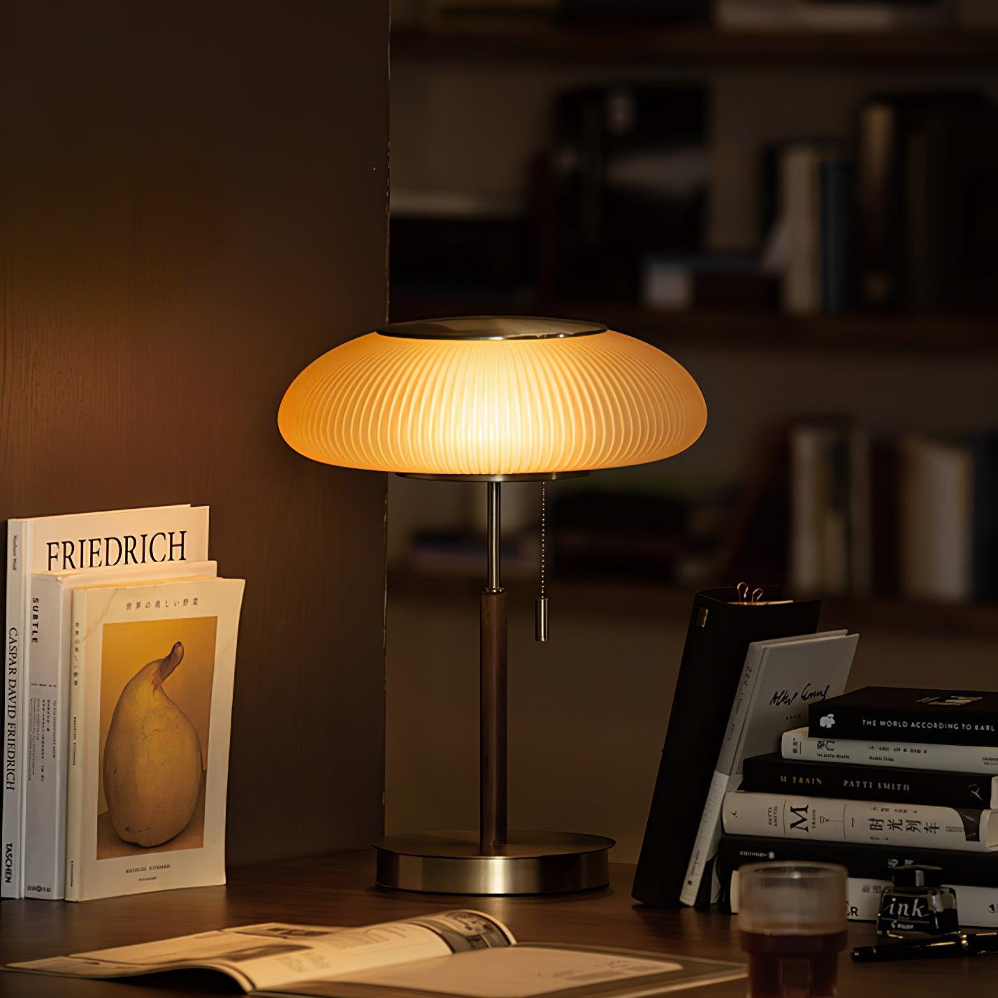 Glimmce Wood Table Lamp - Letslighting