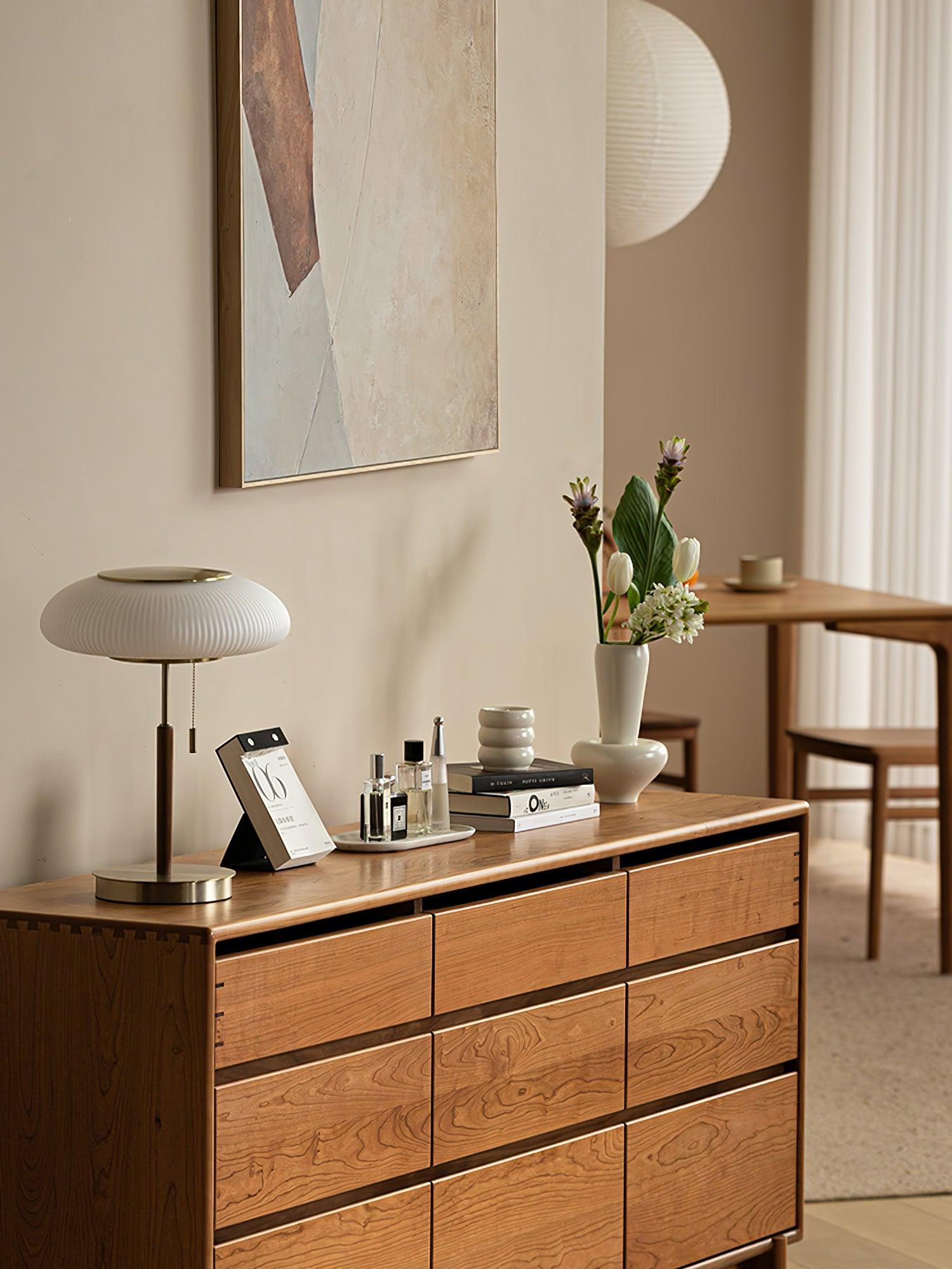 Glimmce Wood Table Lamp - Letslighting