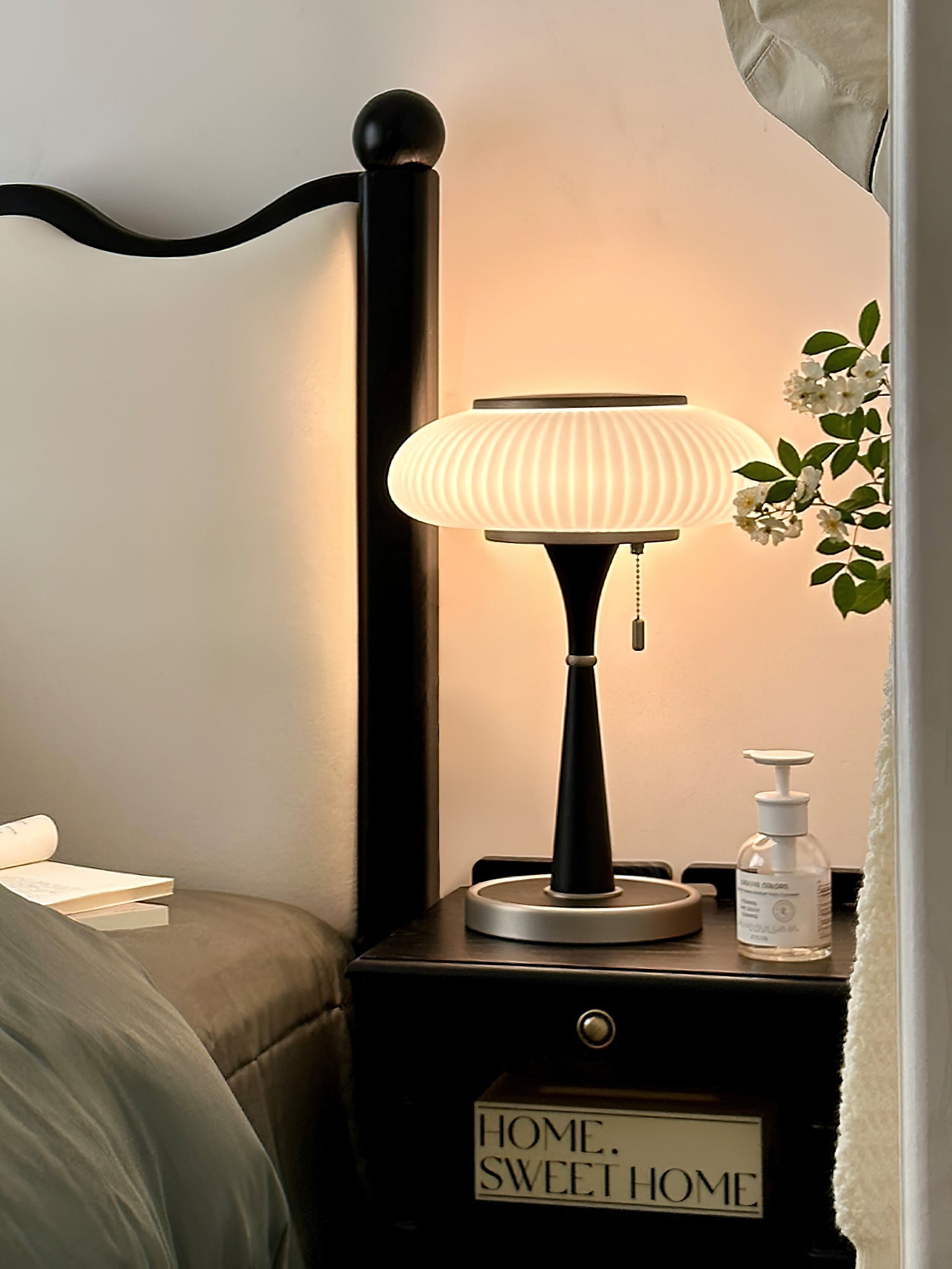 Orton Wood Vintage Table Lamp - Letslighting