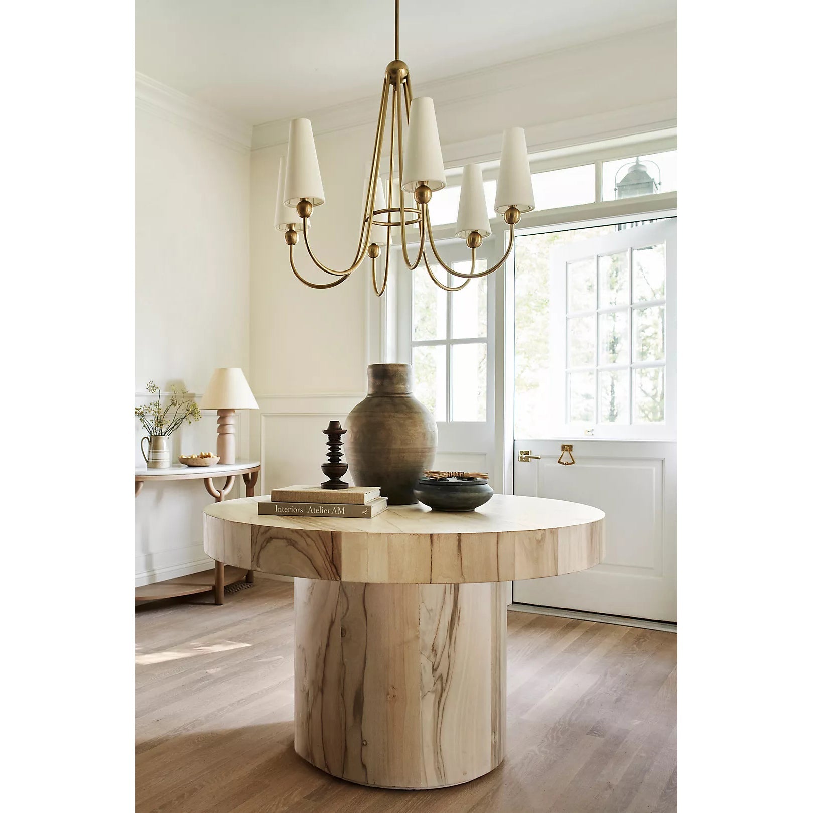 Calire Vintage Industrial Fabric Chandelier - Letslighting