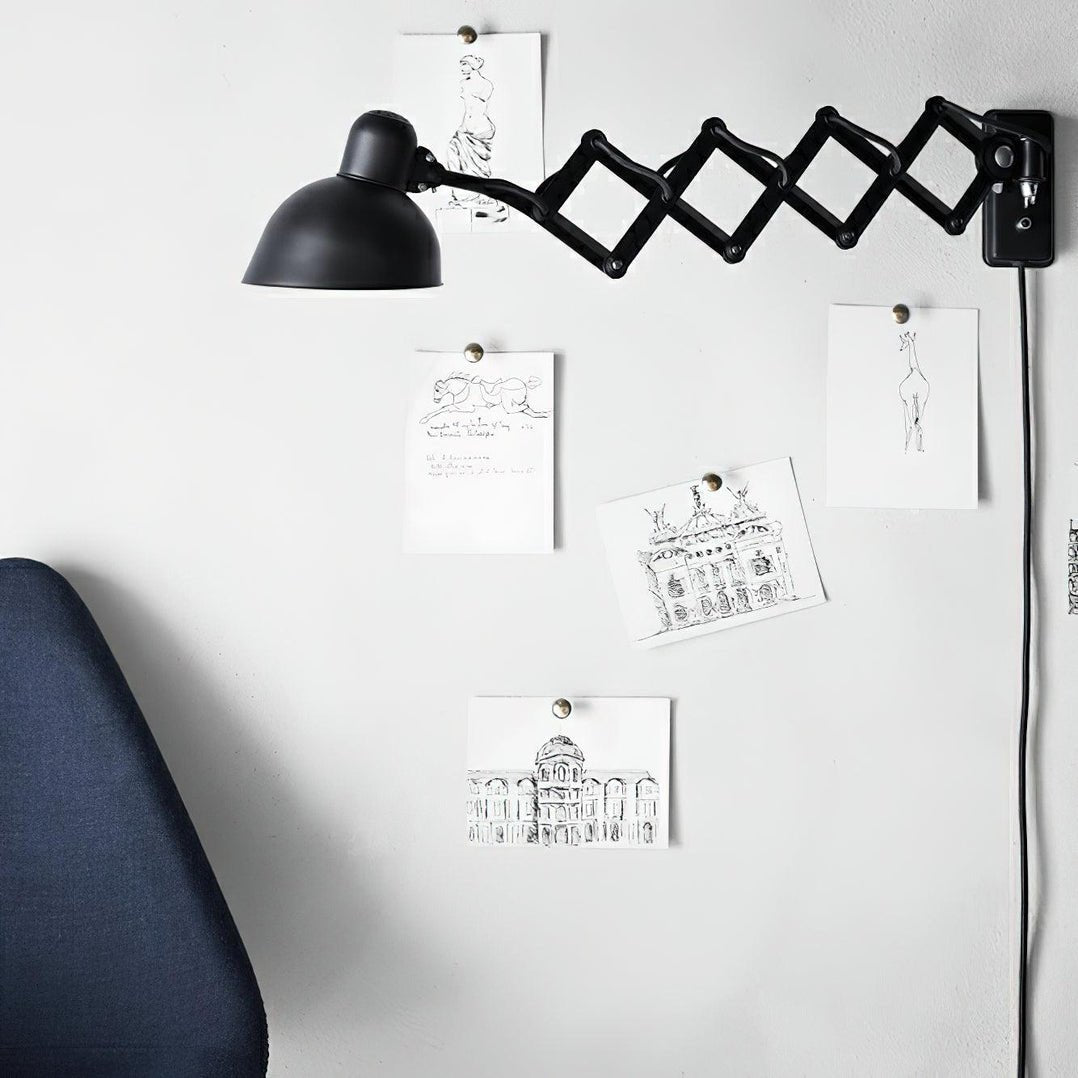 Zonorira Vintage Industrial Adjustable Wall Lamp - Letslighting