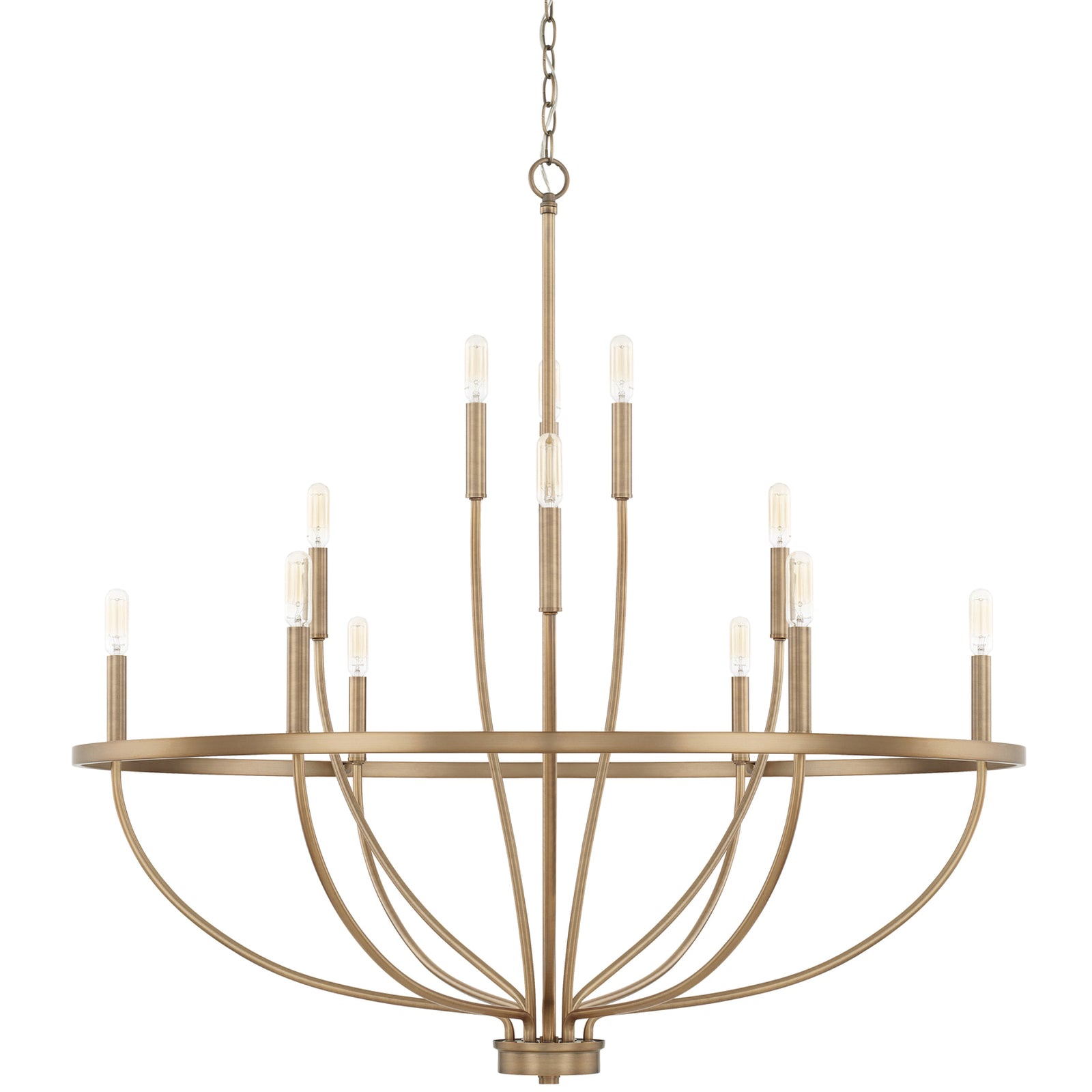 Cisoriel Classic Brass Chandelier - Letslighting
